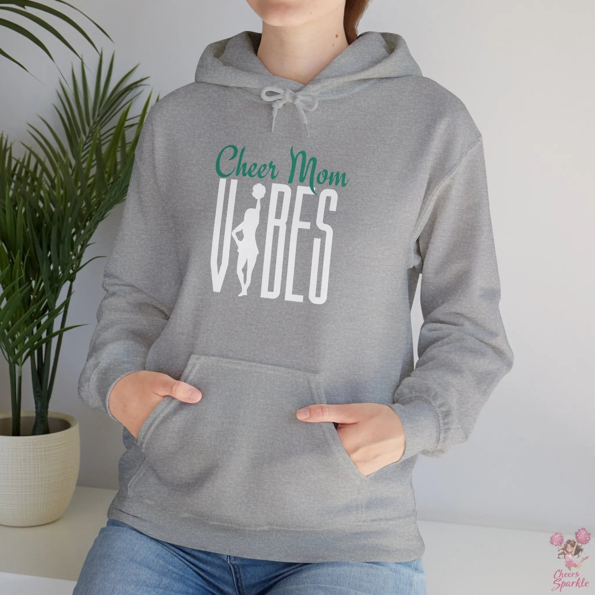 Hoodie „Cheer Mom Vibes“ Printify