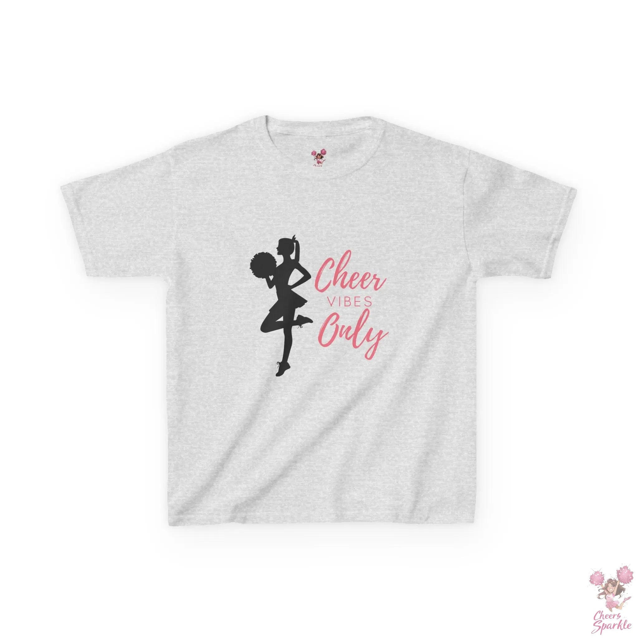 Kids "Cheer Vibes Only" T-Shirt Printify