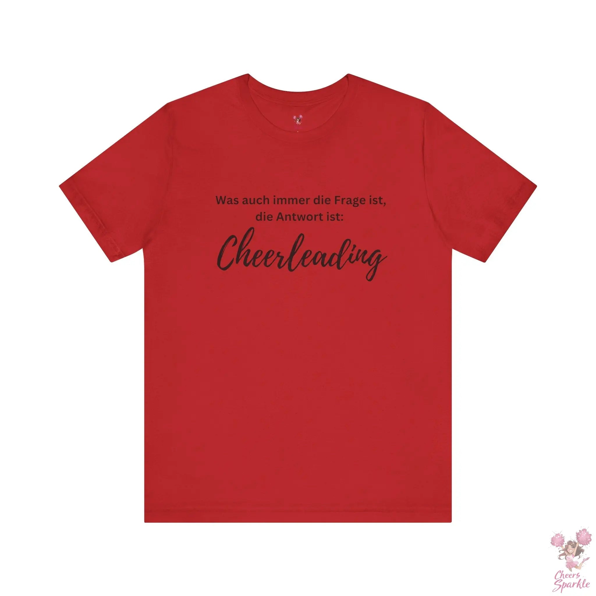 Tshirt - frecher Spruch für Cheerleader Cheers and Sparkle