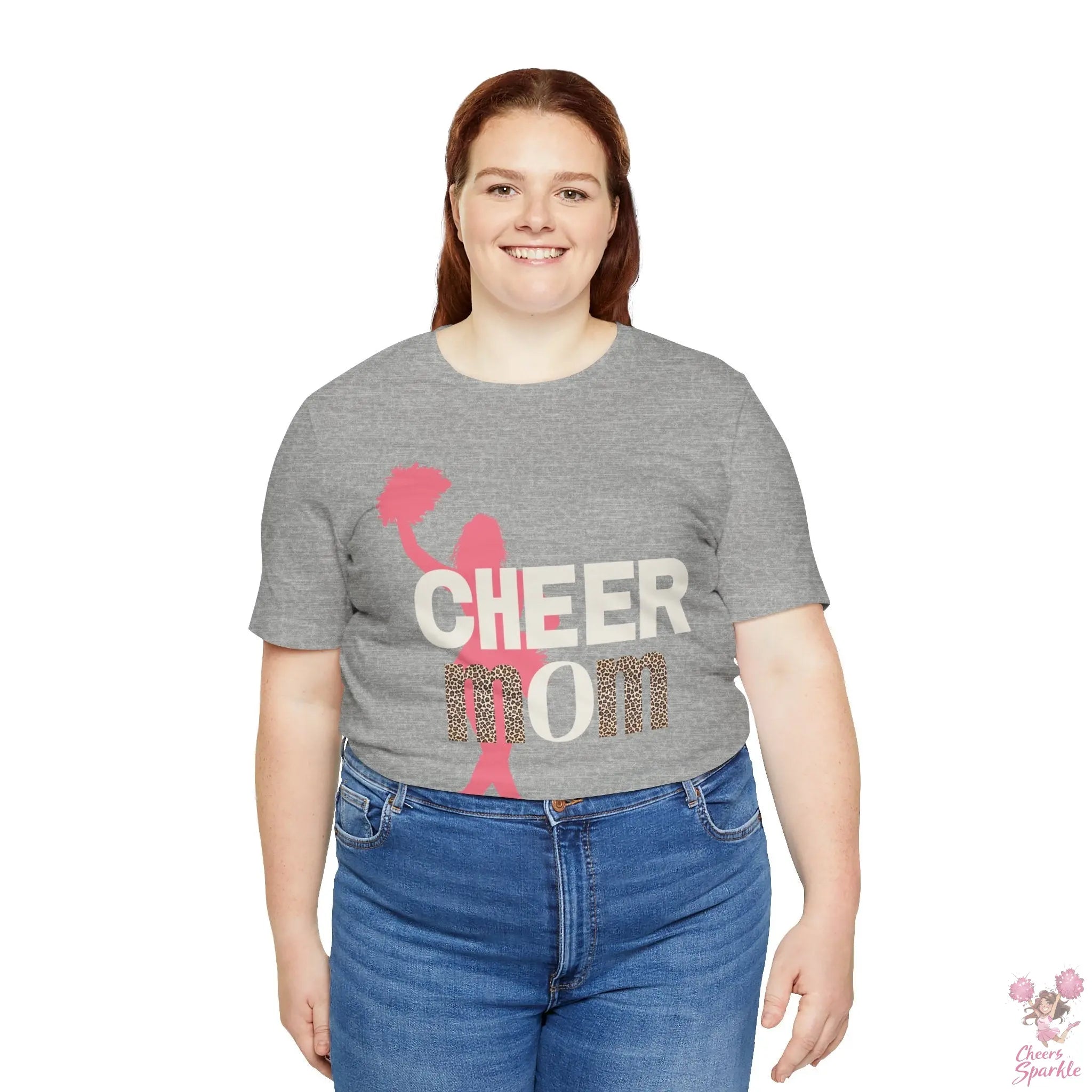 Cheer Mom T-Shirt Cheers and Sparkle