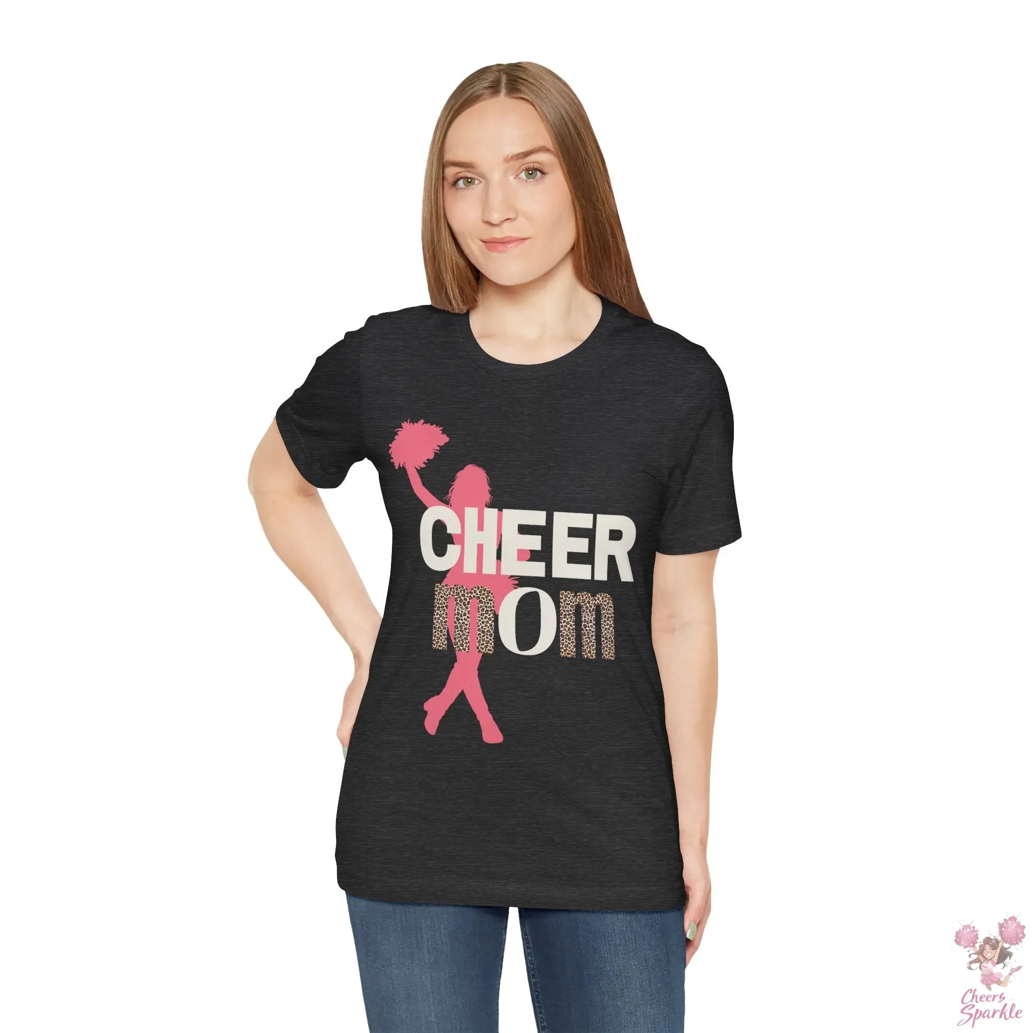 Cheer Mom T-Shirt Cheers and Sparkle