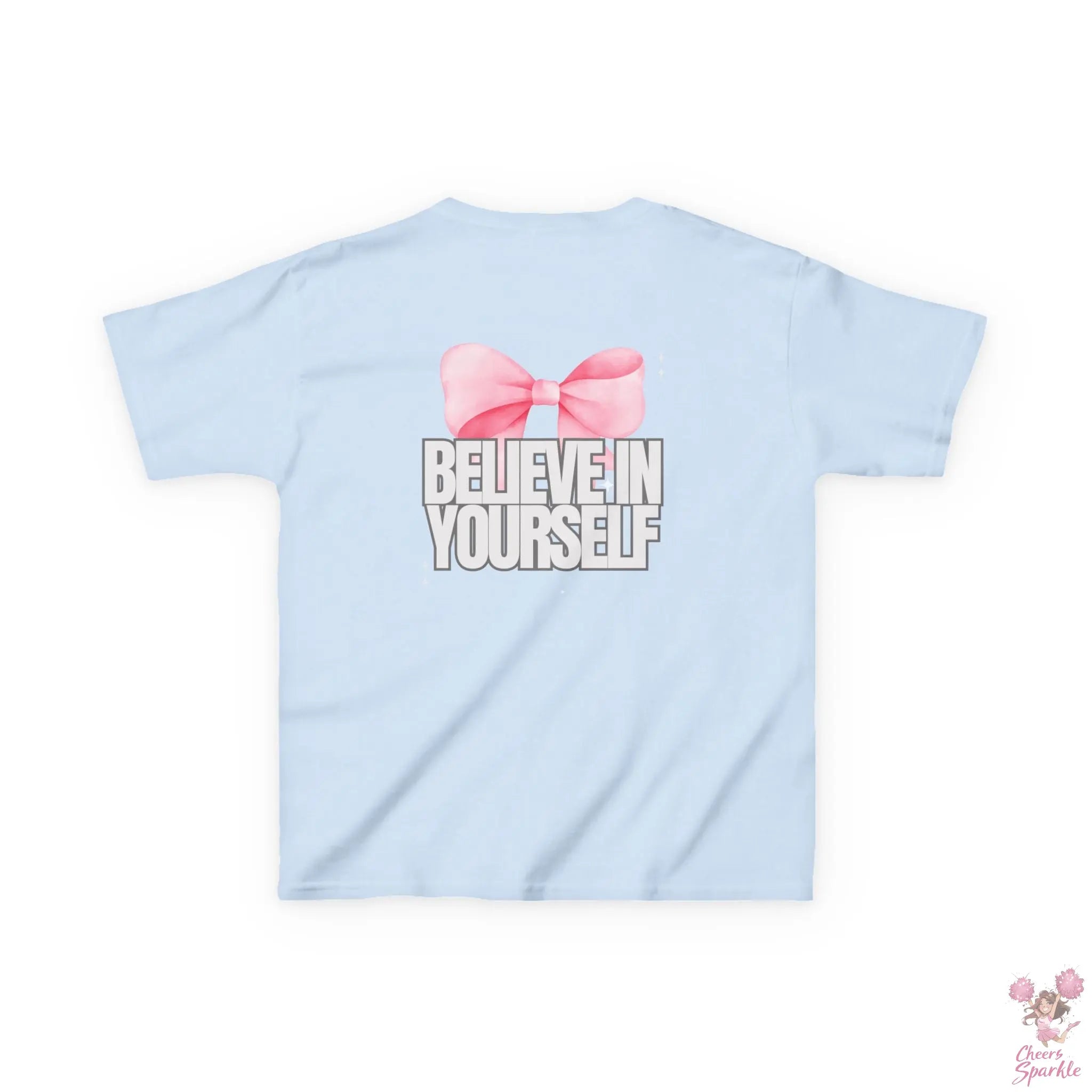 Kinder T-Shirt "Believe in Yourself" Printify