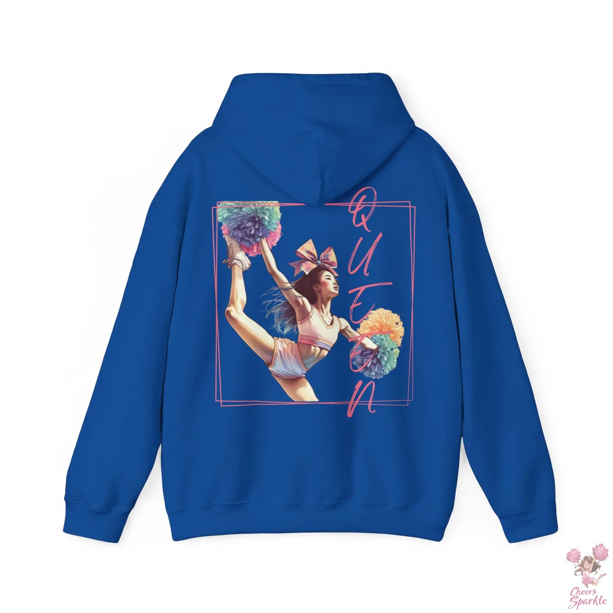 Stylische Cheerleader-Hoodie Cheers and Sparkle