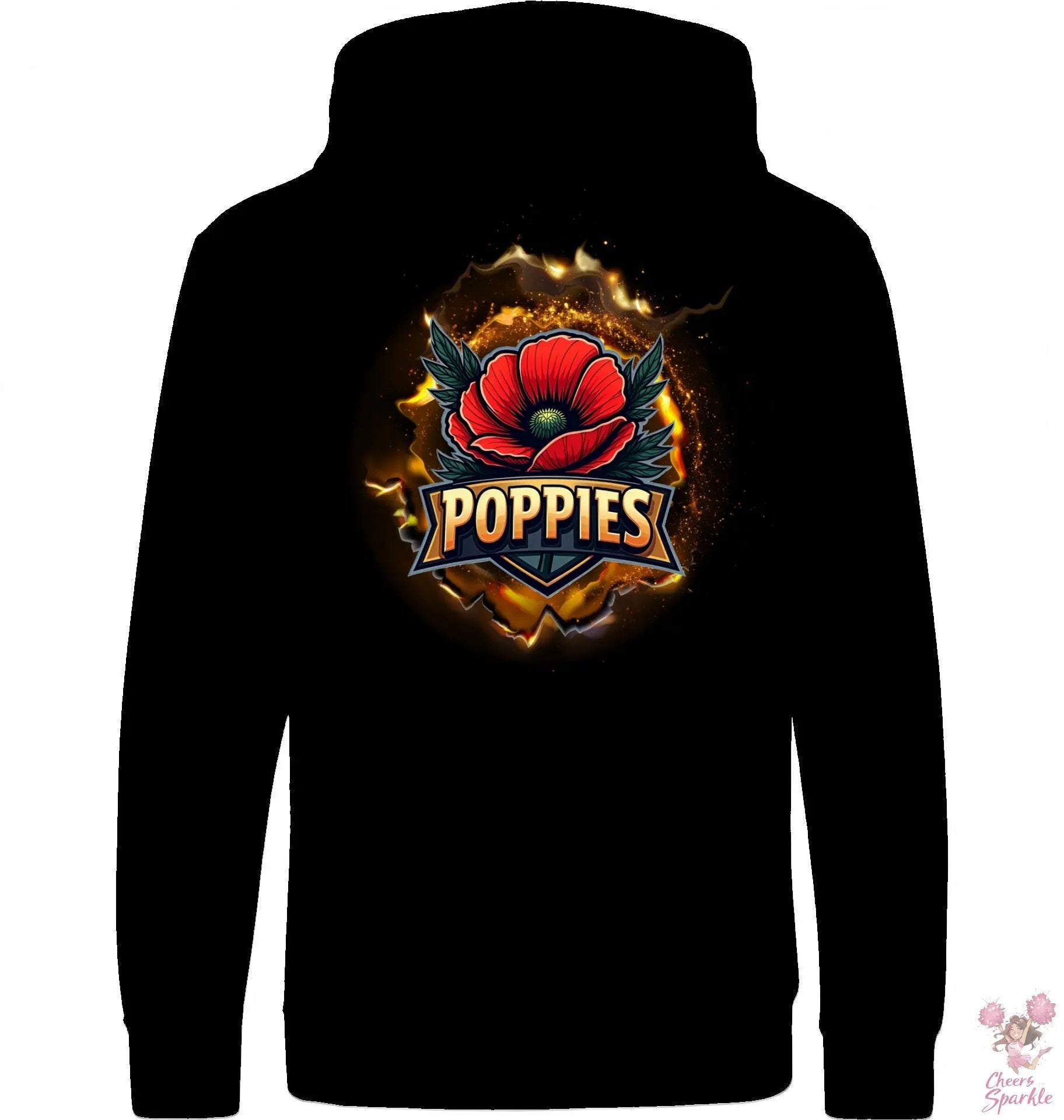 Invaders Saison 25/26 Collection Hoodie Poopies Cheers and Sparkle