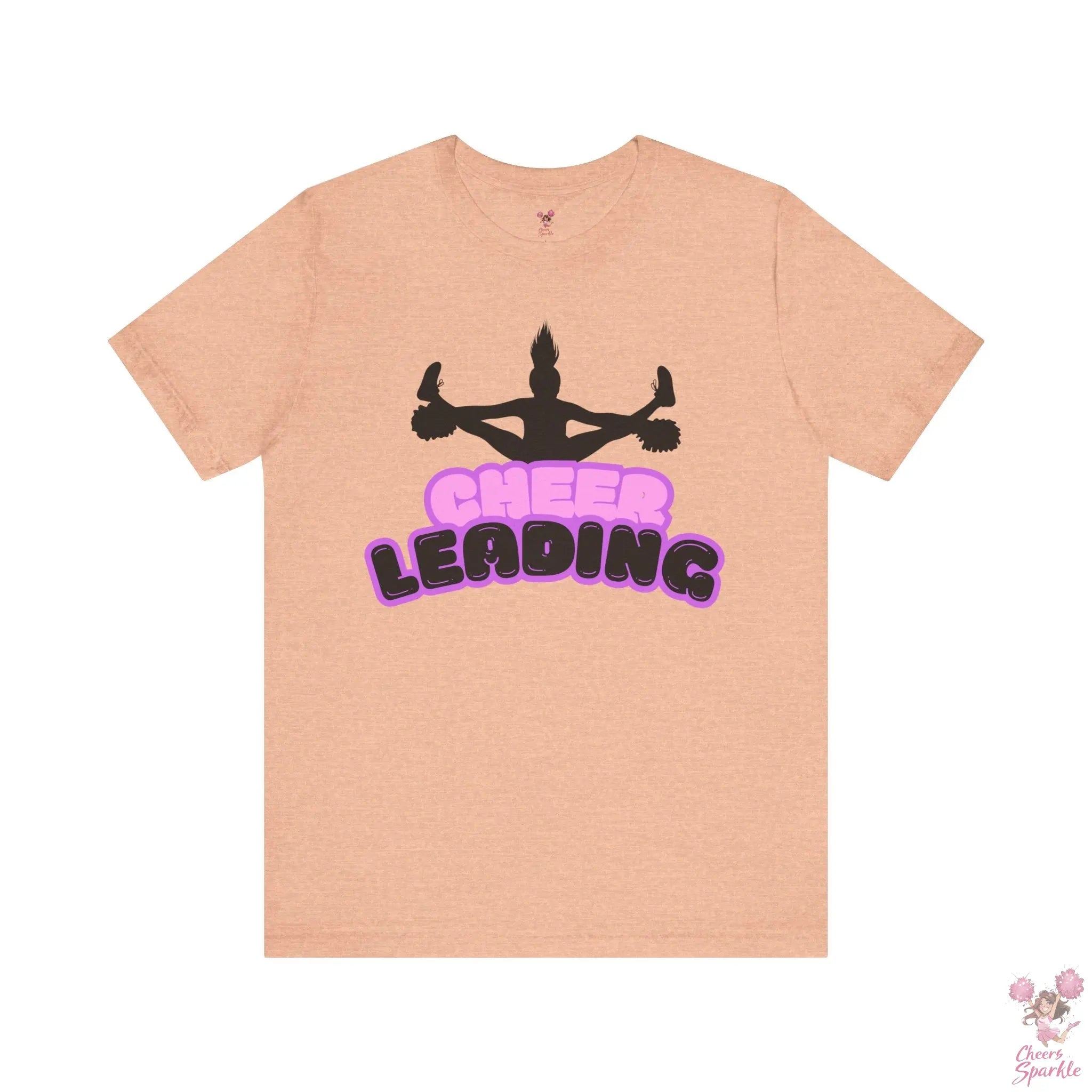 Cheerleader T-Shirt Flyer Motiv Cheers and Sparkle