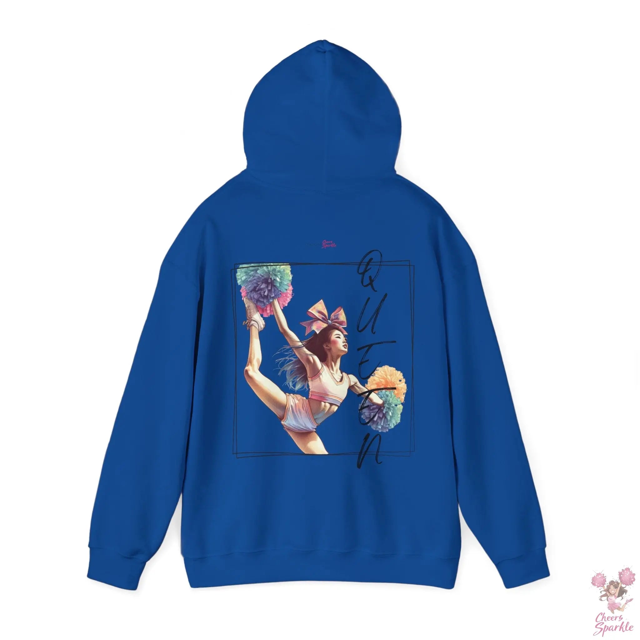 Stylische Cheerleader-Hoodie Cheers and Sparkle