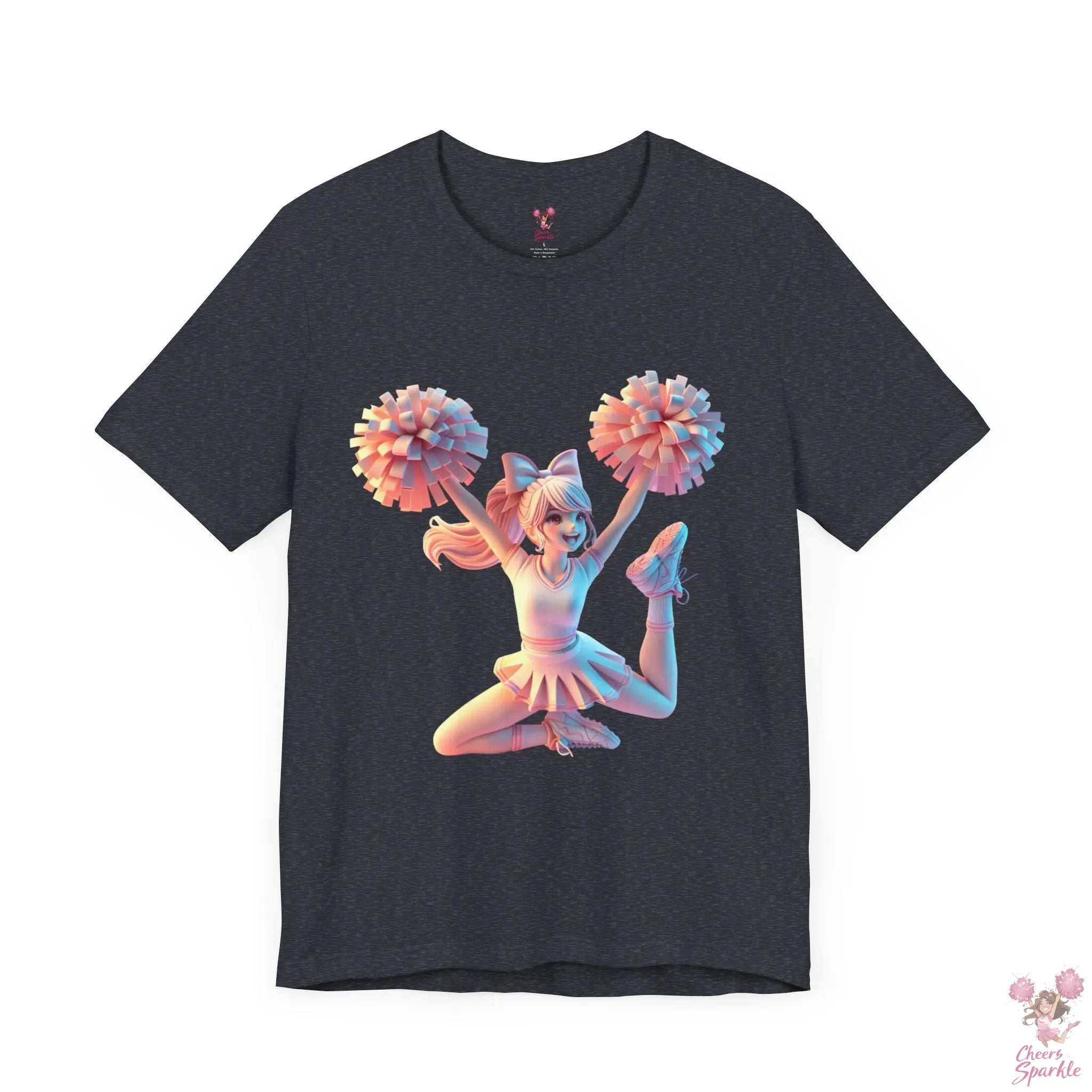 Lebendiger 3D-Druck eines Cheerleaders - Unisex - Cheers and Sparkle