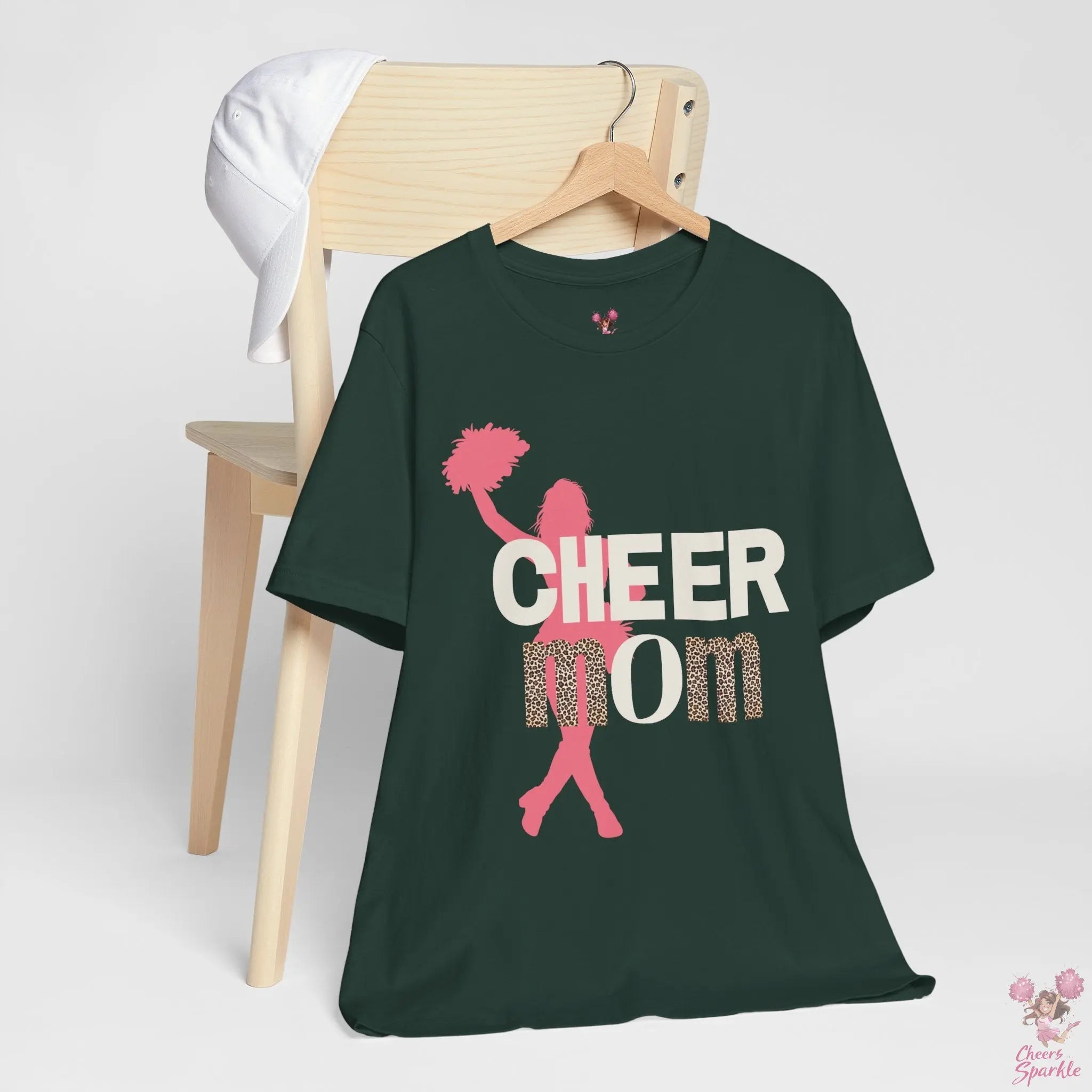 Cheer Mom T-Shirt Cheers and Sparkle