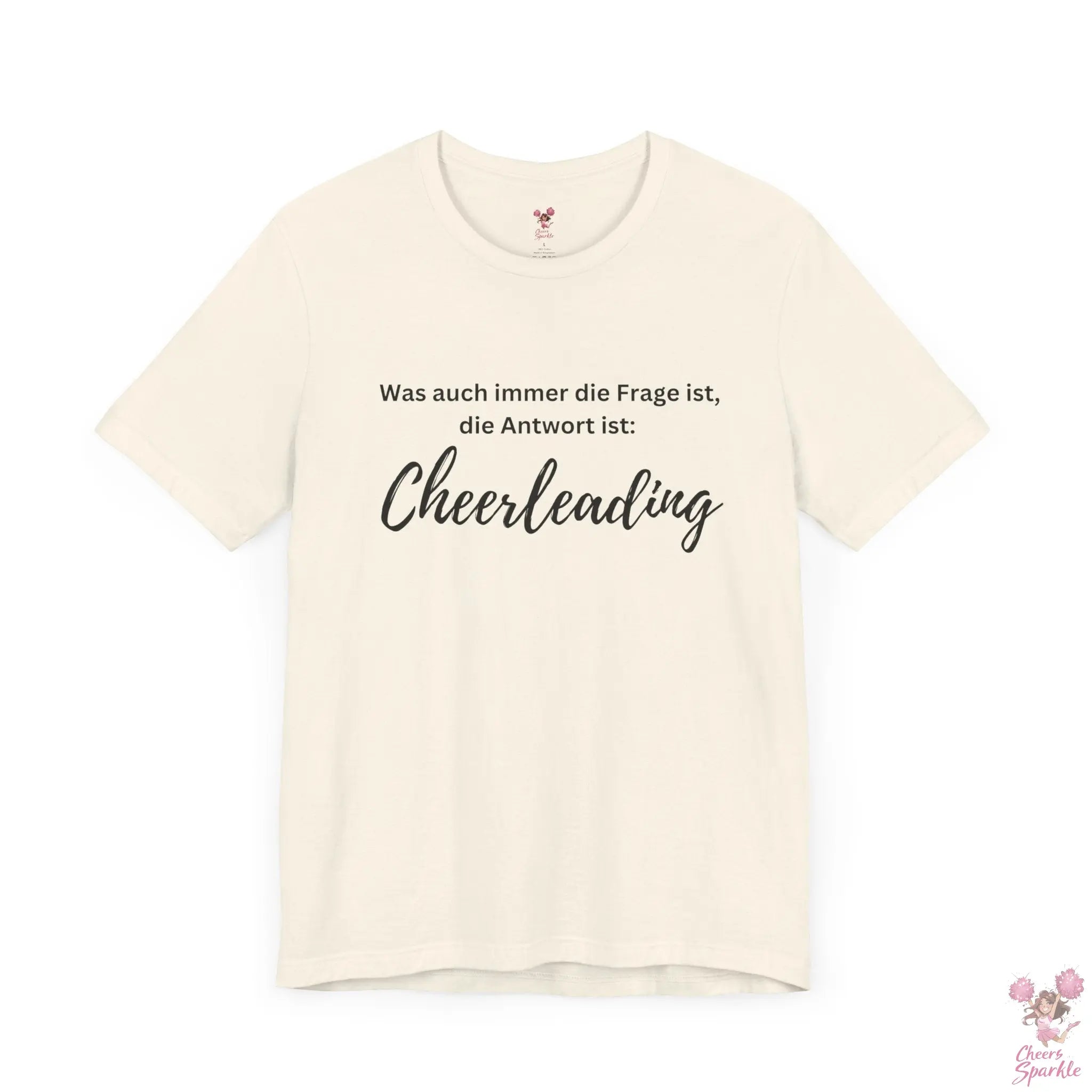 Tshirt - frecher Spruch für Cheerleader Cheers and Sparkle