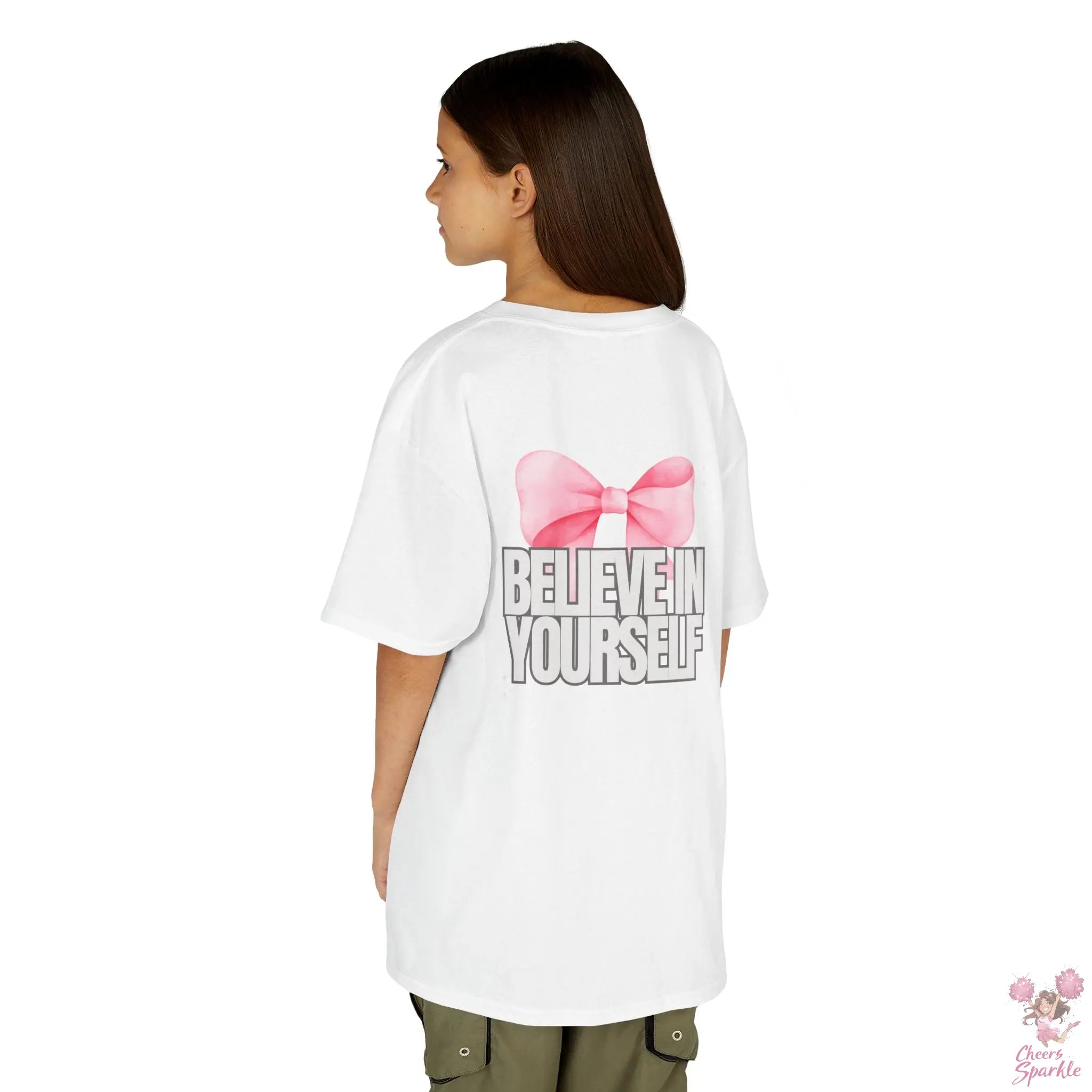 Kinder T-Shirt "Believe in Yourself" Printify