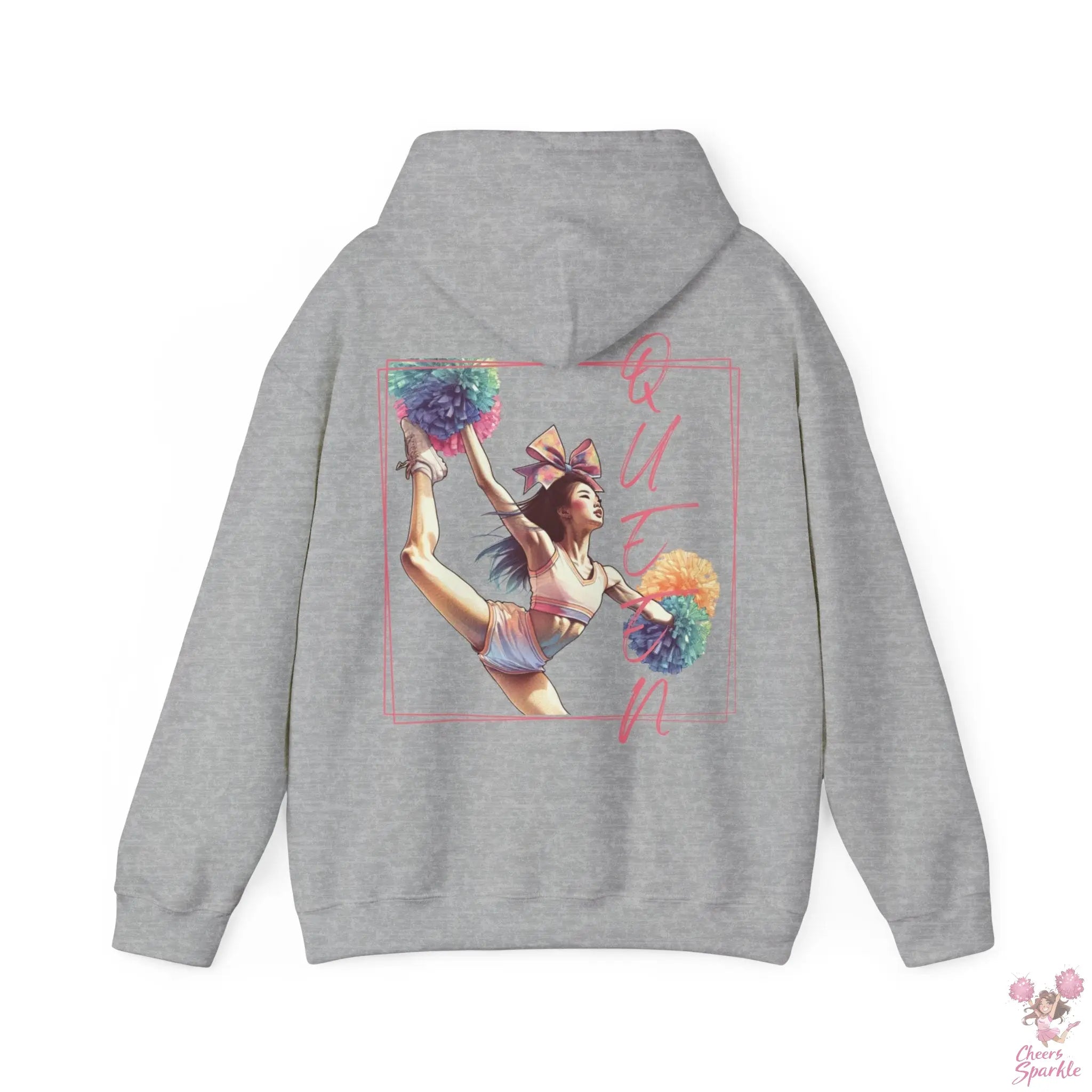 Stylische Cheerleader-Hoodie Cheers and Sparkle