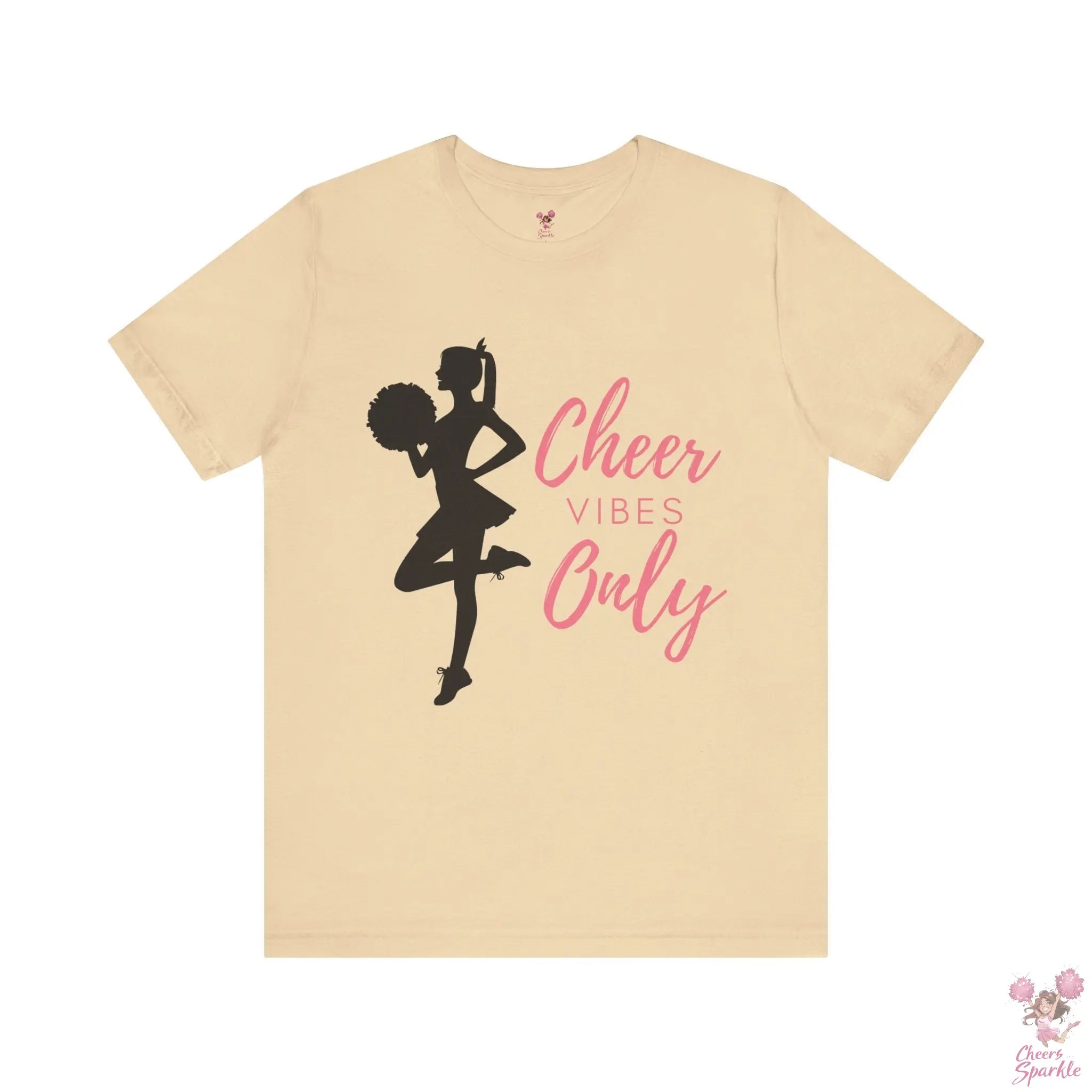 "Cheer Vibes Only" T-Shirt Cheers and Sparkle