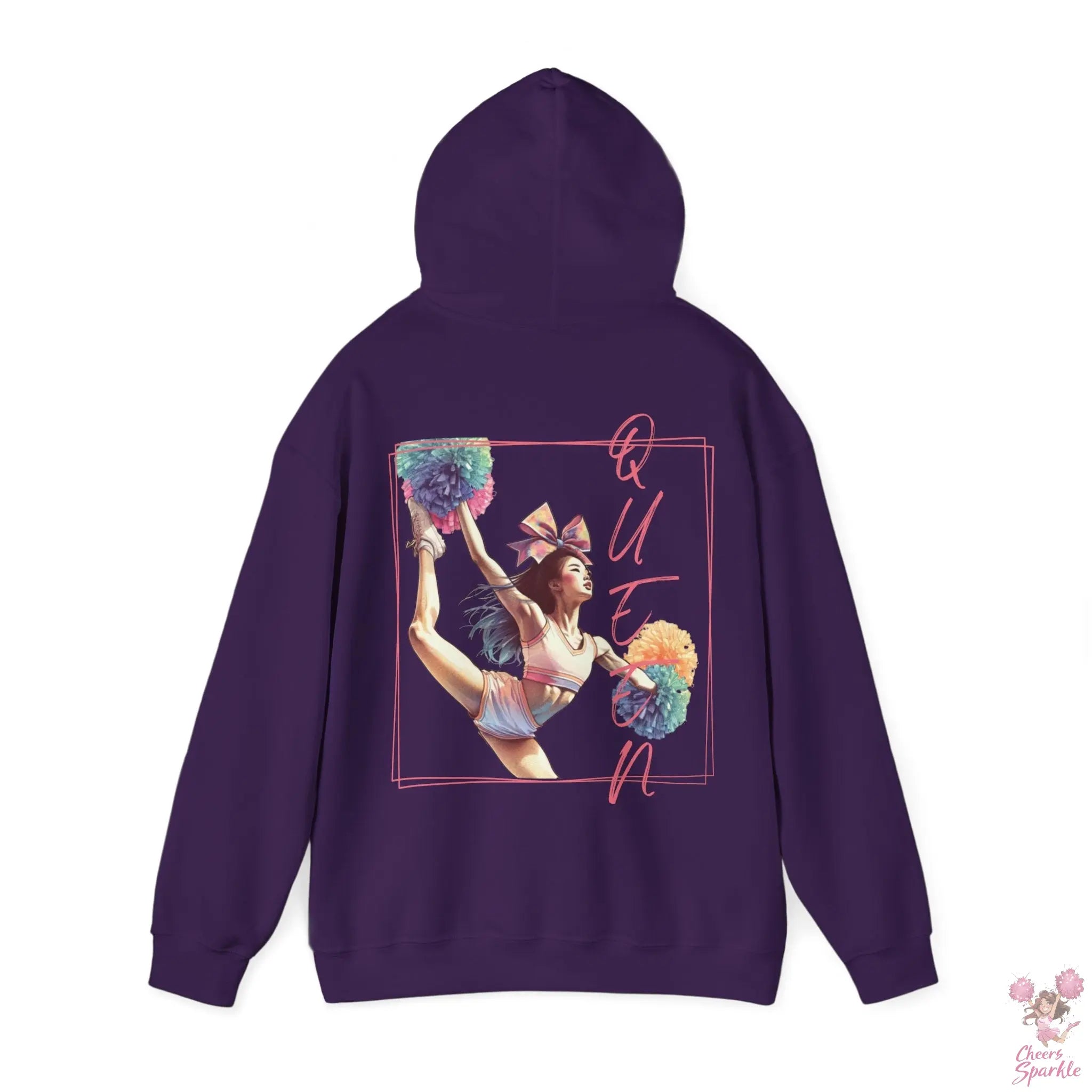 Stylische Cheerleader-Hoodie Cheers and Sparkle