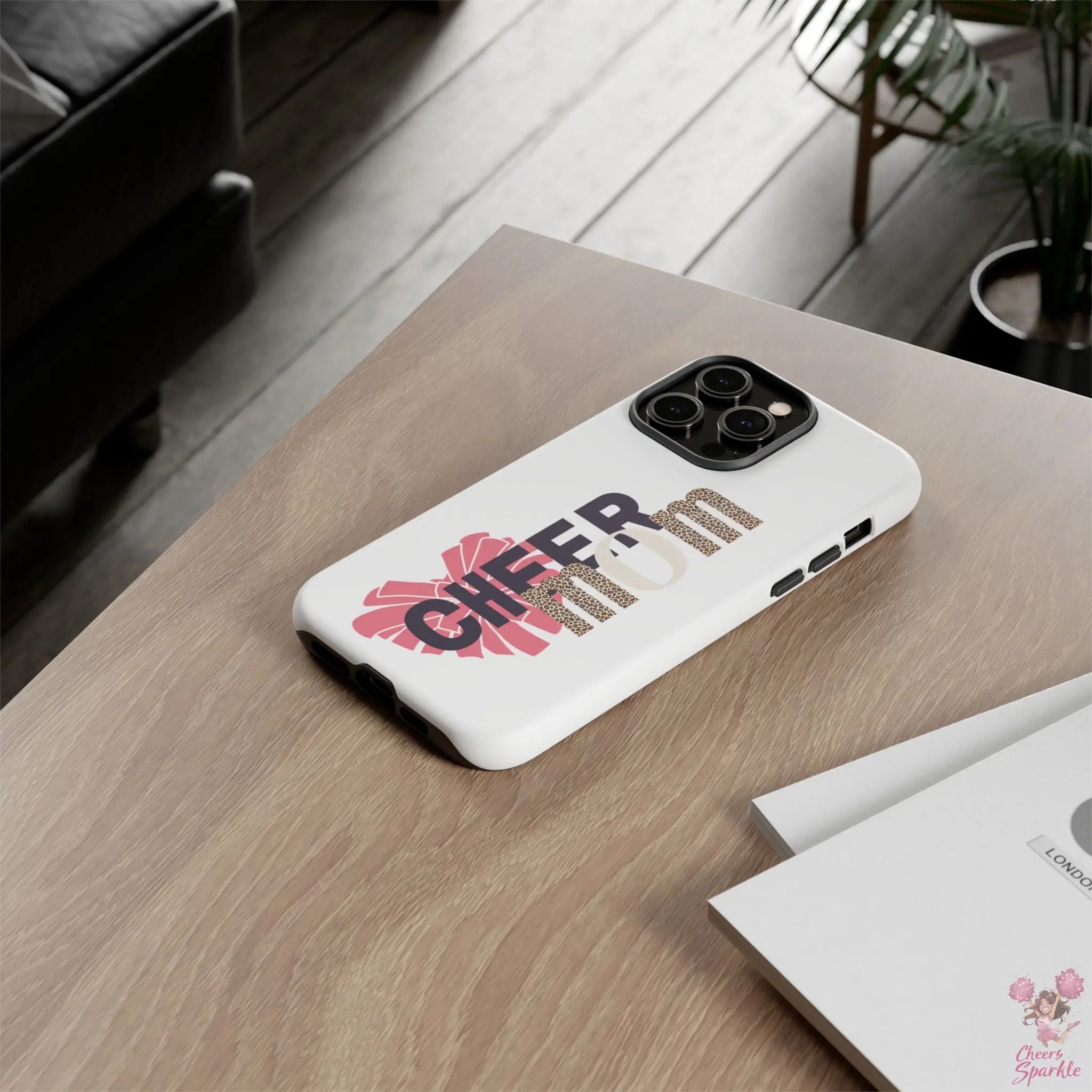 Handyhülle „Cheer Mom“ Cheers and Sparkle