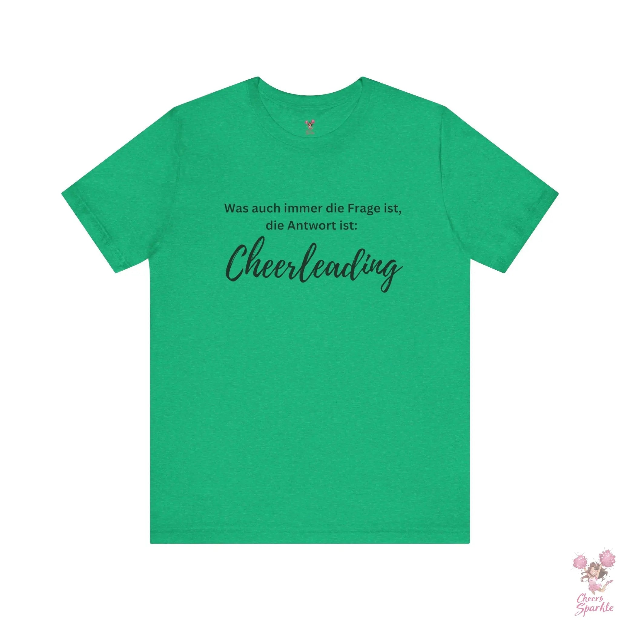 Tshirt - frecher Spruch für Cheerleader Cheers and Sparkle