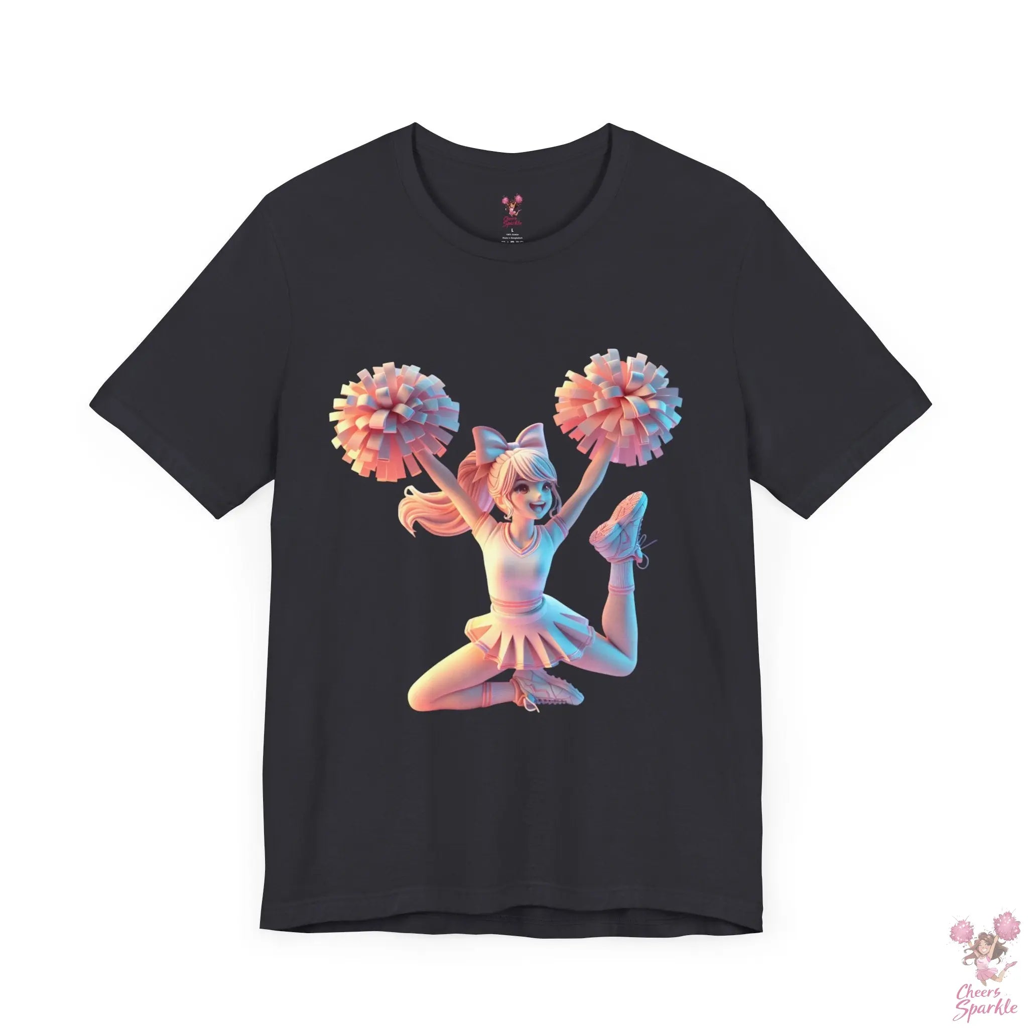 Lebendiger 3D-Druck eines Cheerleaders - Unisex - Cheers and Sparkle
