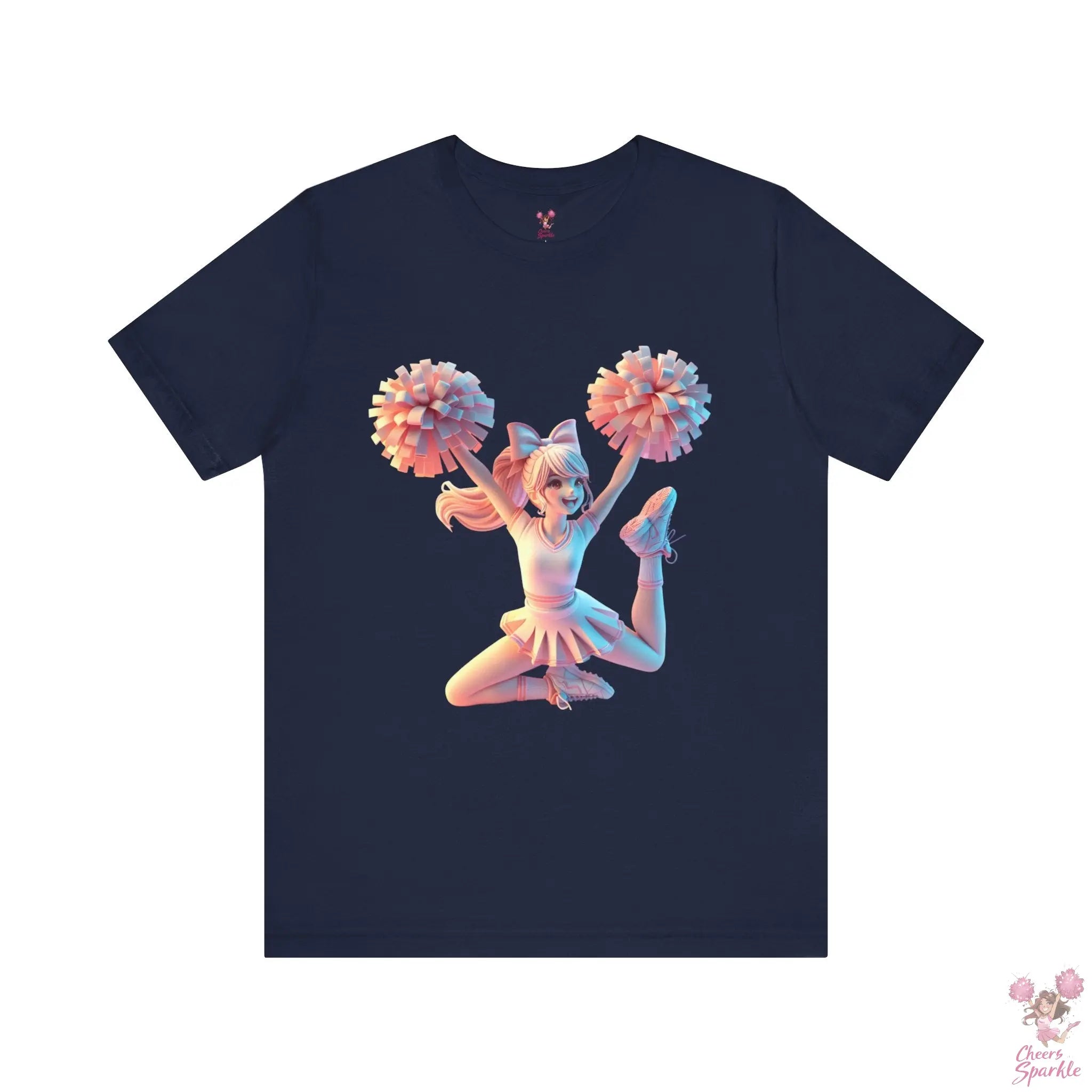 Lebendiger 3D-Druck eines Cheerleaders - Unisex - Cheers and Sparkle