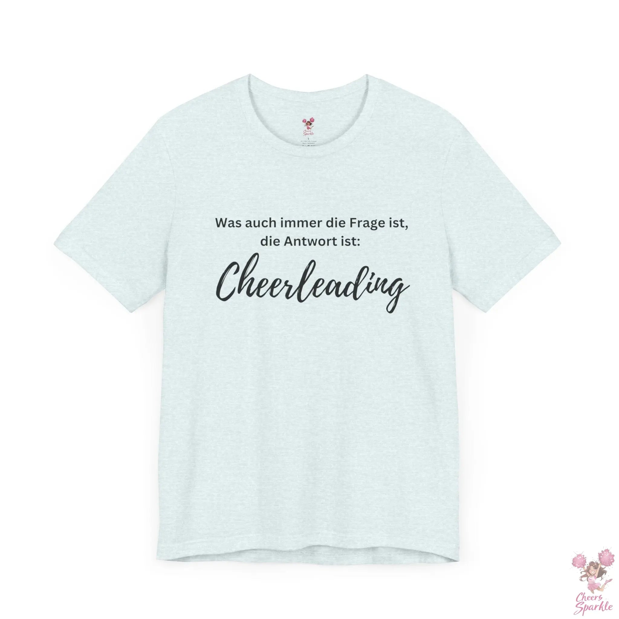 Tshirt - frecher Spruch für Cheerleader Cheers and Sparkle