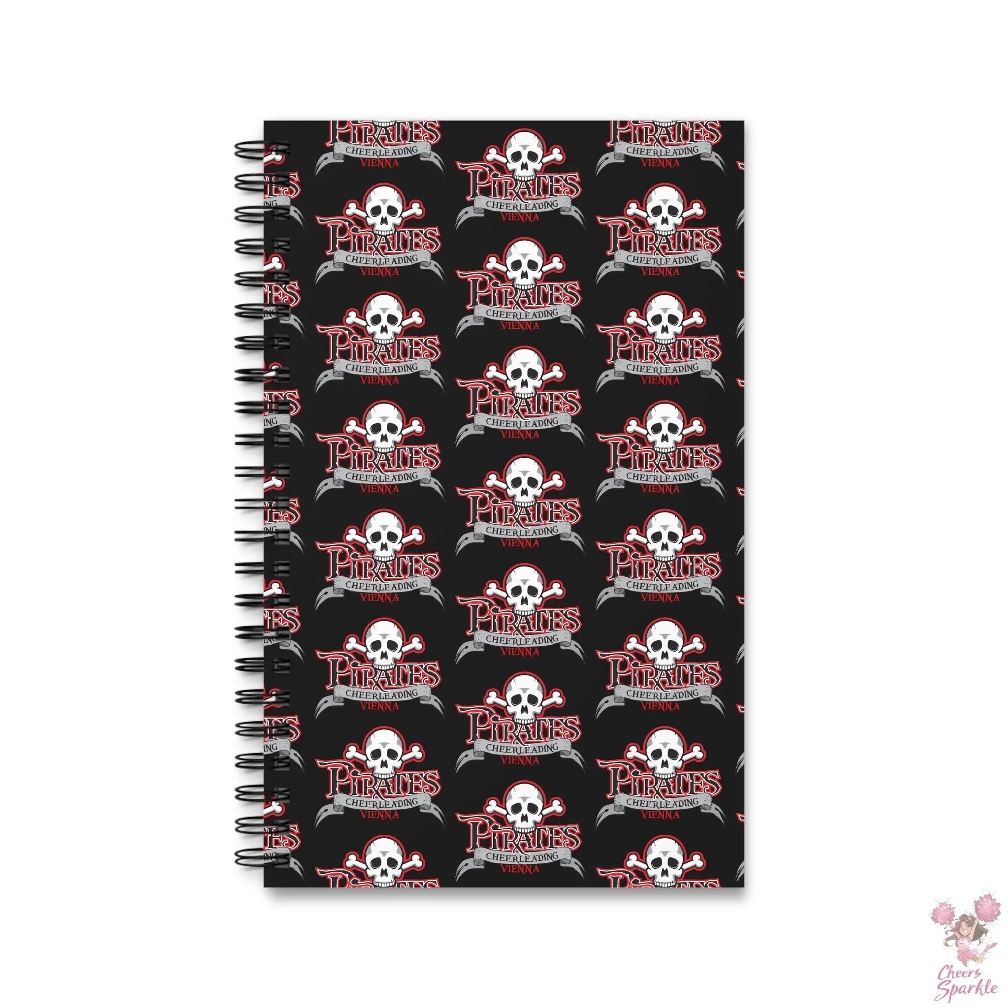 Vienna Pirates Spiral Journal Cheers and Sparkle
