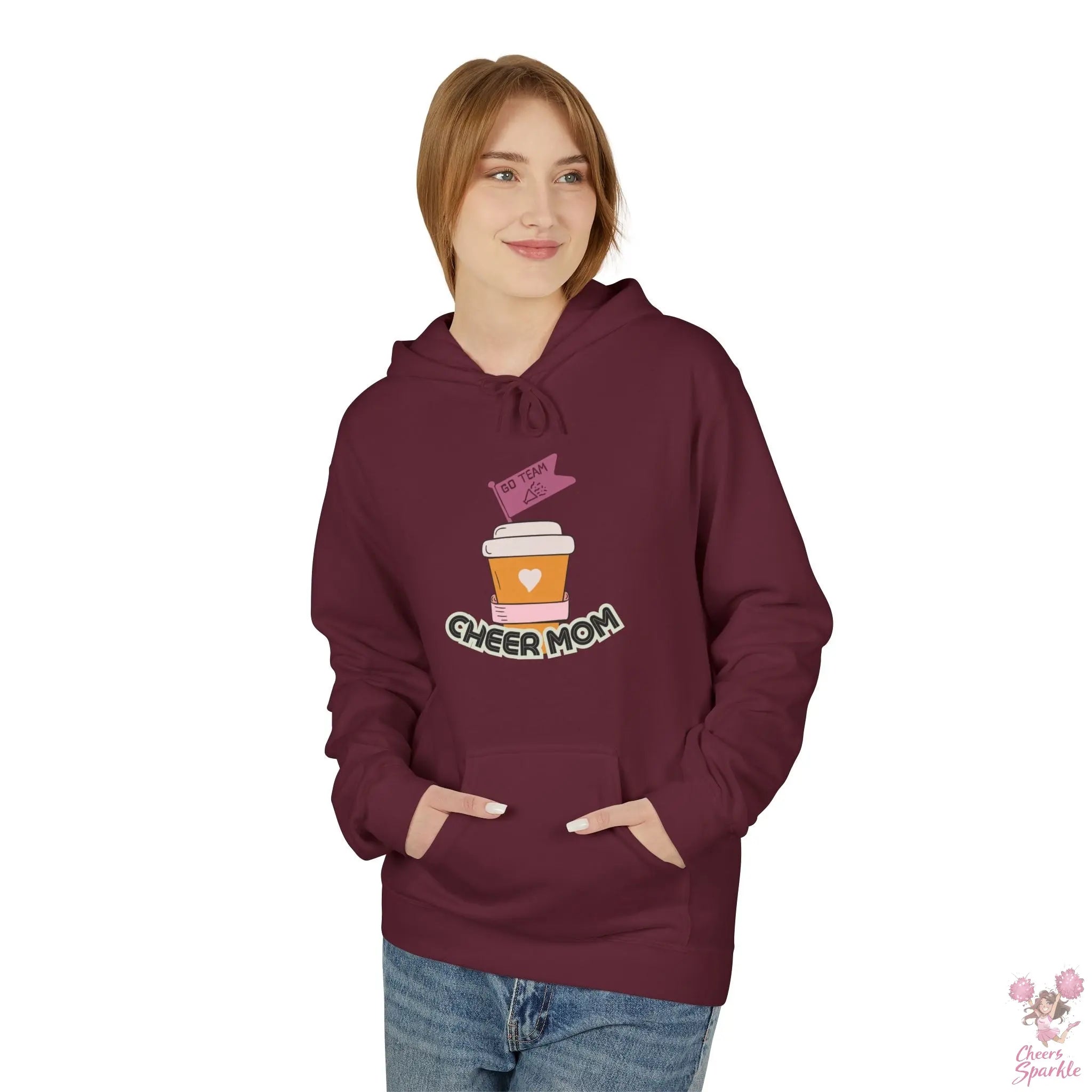 Hoodie „Cheer Mom“ Printify