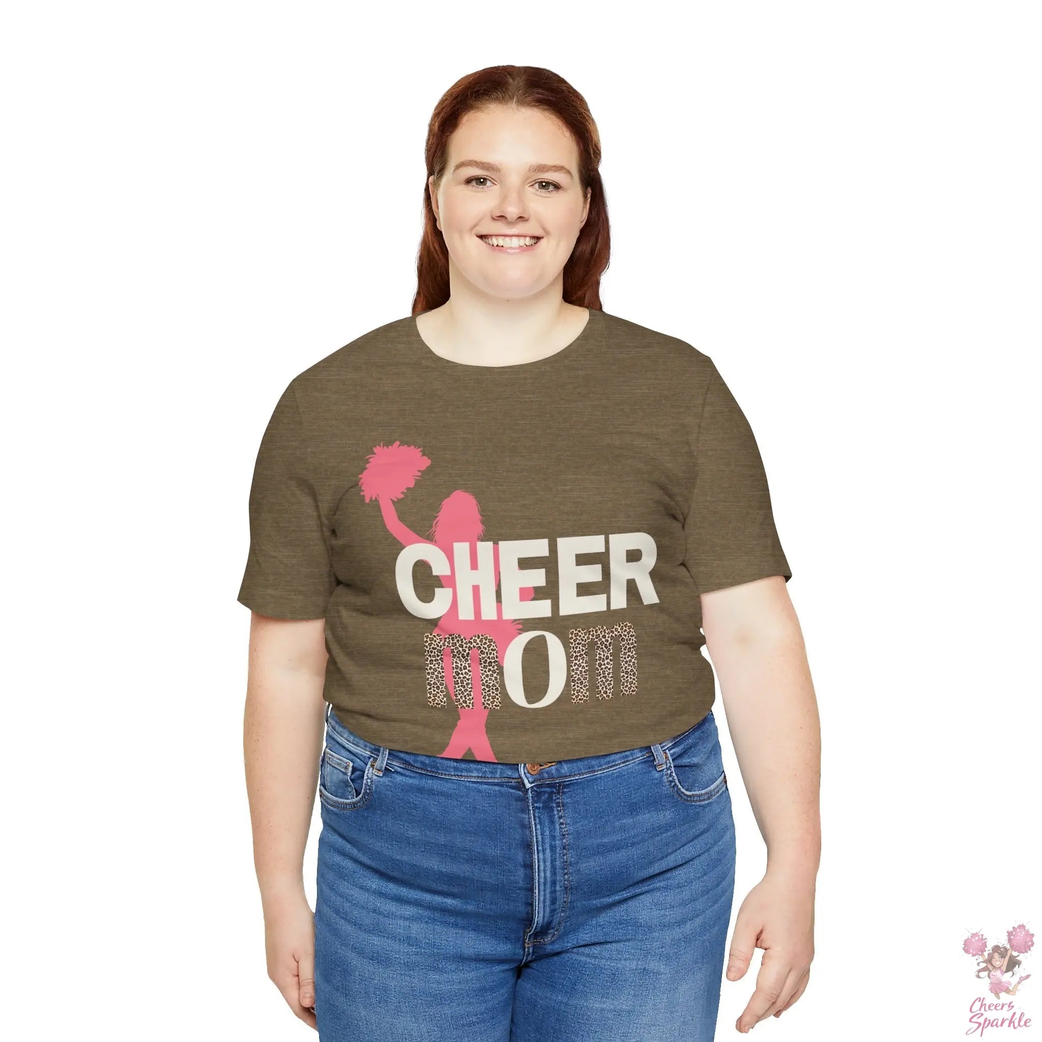 Cheer Mom T-Shirt Cheers and Sparkle