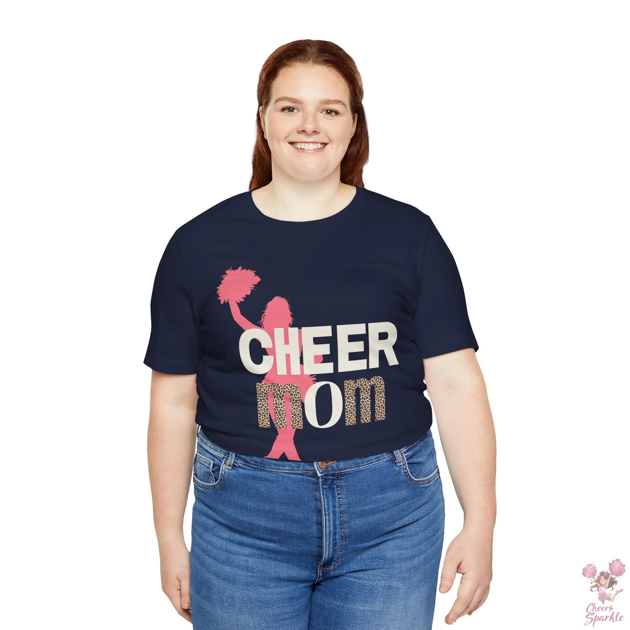 Cheer Mom T-Shirt Cheers and Sparkle