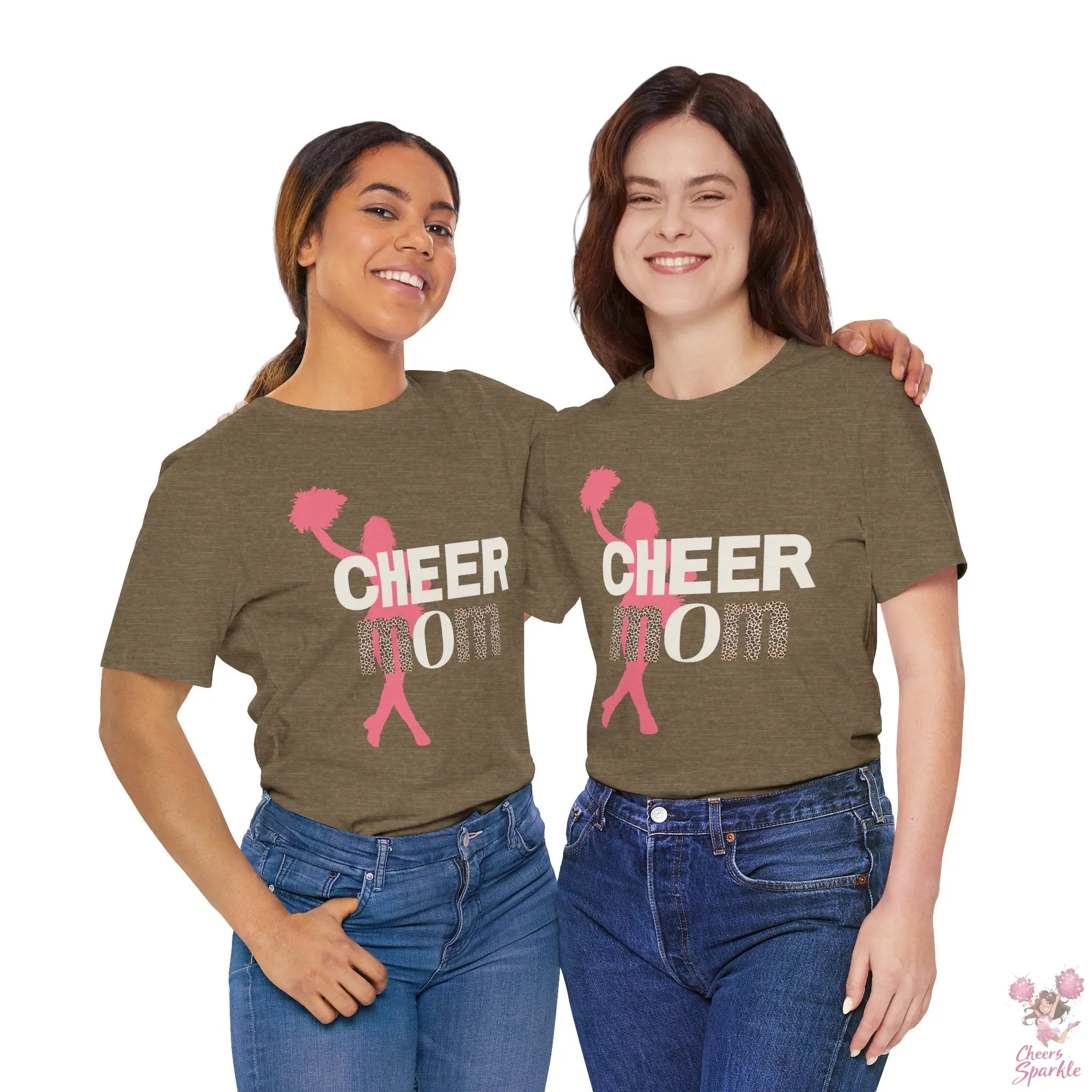 Cheer Mom T-Shirt Cheers and Sparkle