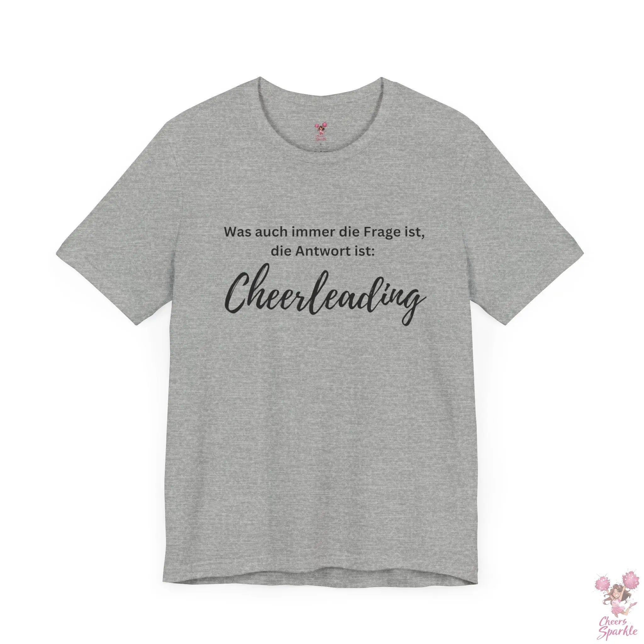 Tshirt - frecher Spruch für Cheerleader Cheers and Sparkle