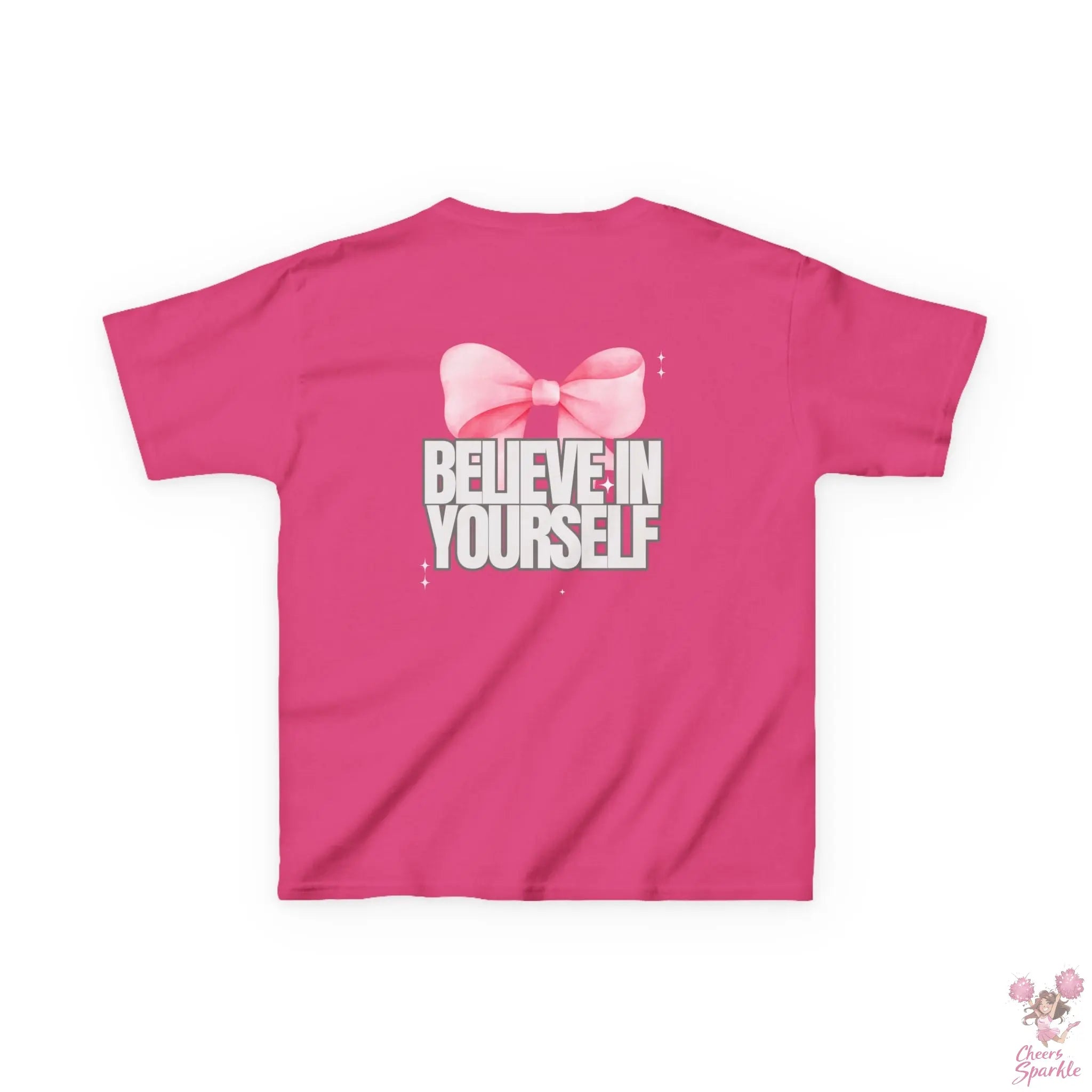 Kinder T-Shirt "Believe in Yourself" Printify