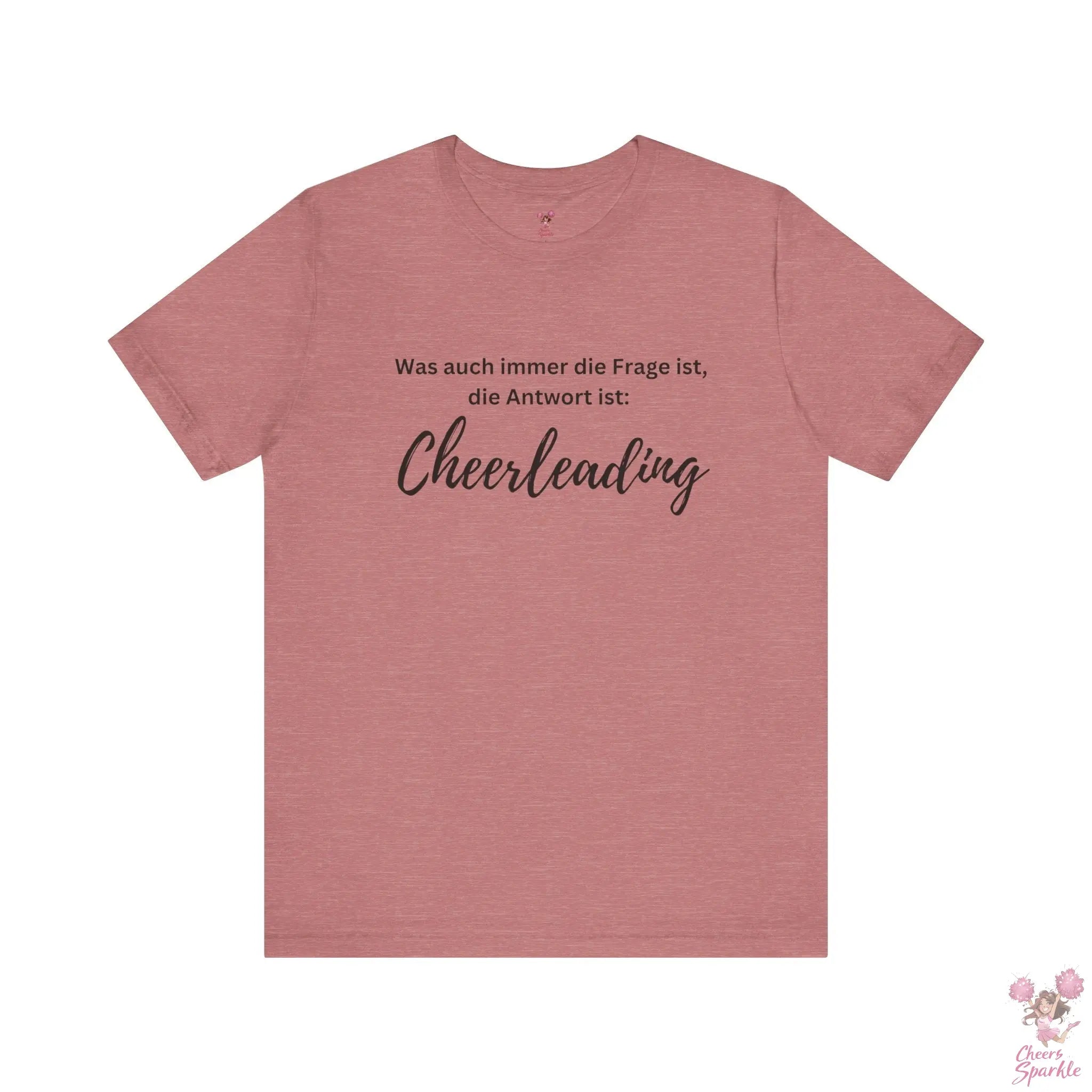 Tshirt - frecher Spruch für Cheerleader Cheers and Sparkle