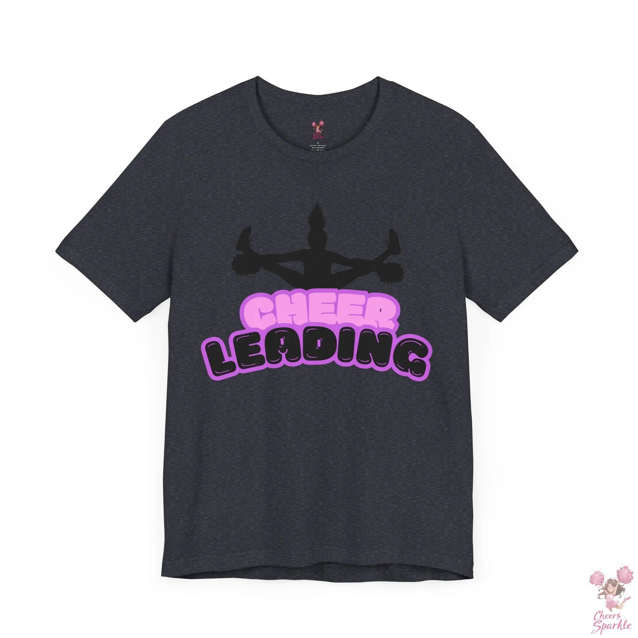 Cheerleader T-Shirt Flyer Motiv Cheers and Sparkle