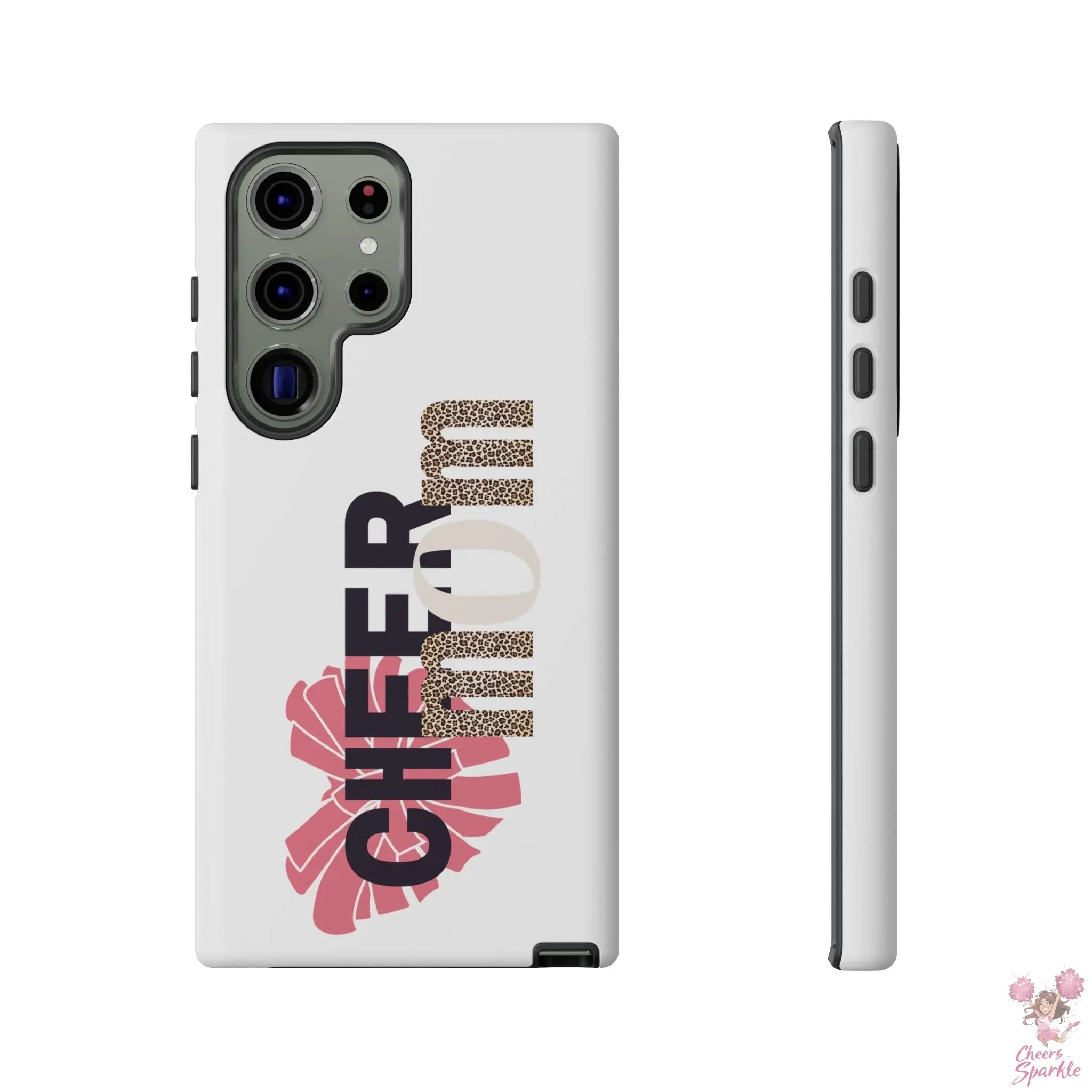 Handyhülle „Cheer Mom“ Cheers and Sparkle