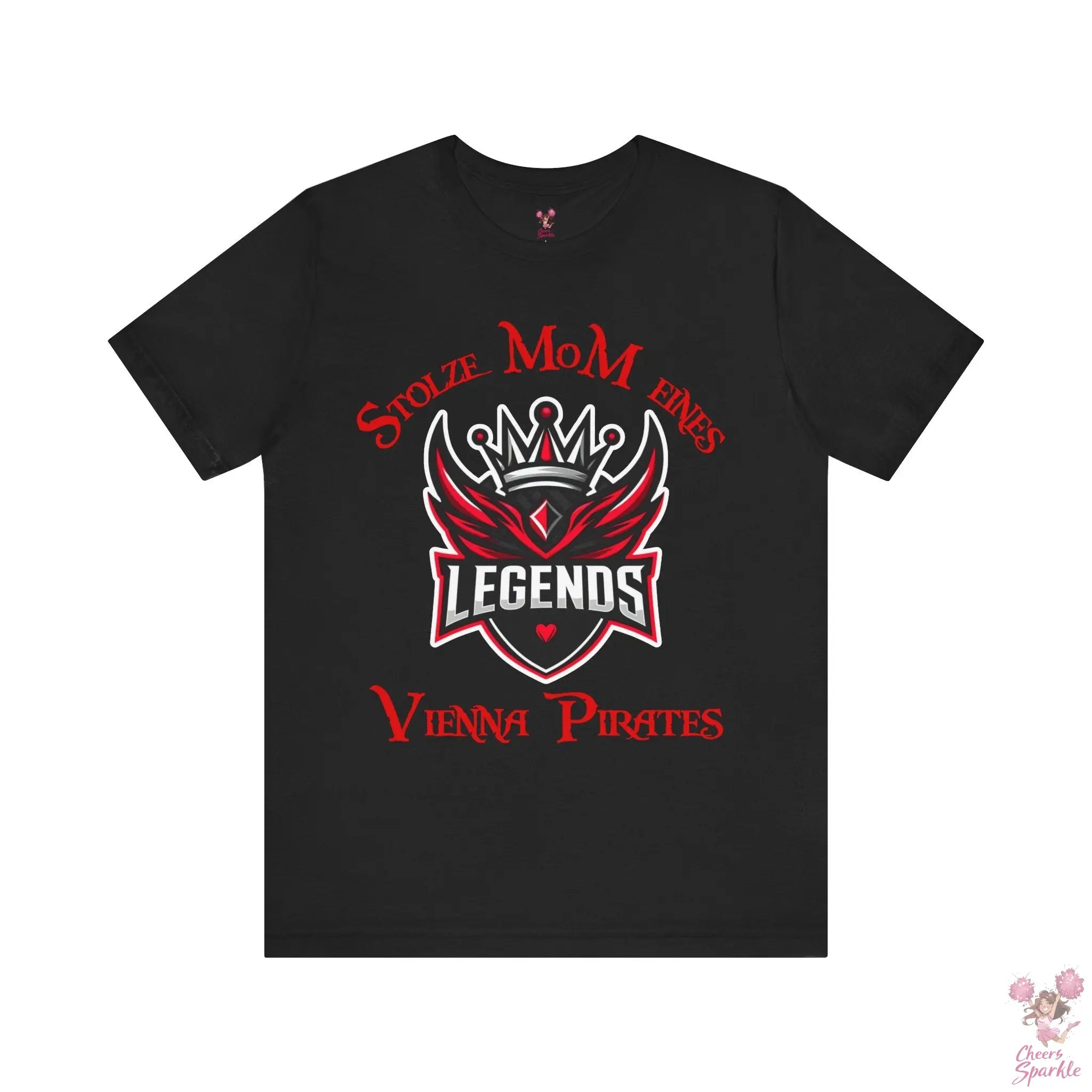 Vienna Pirates -  Stolze MoM eines Vienna Pirates Cheers and Sparkle