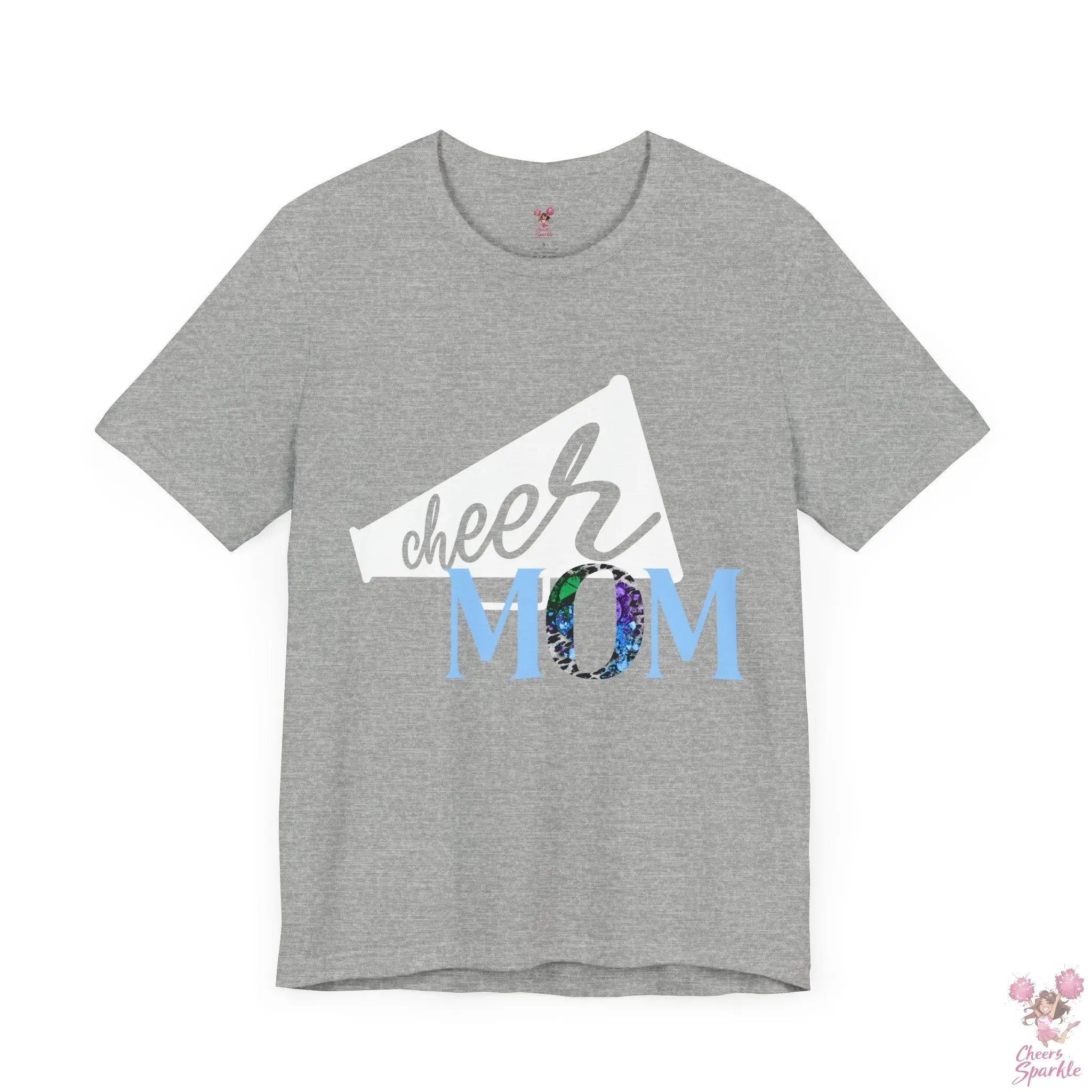 Cheer Mom T-Shirt V-Neck Cheers and Sparkle