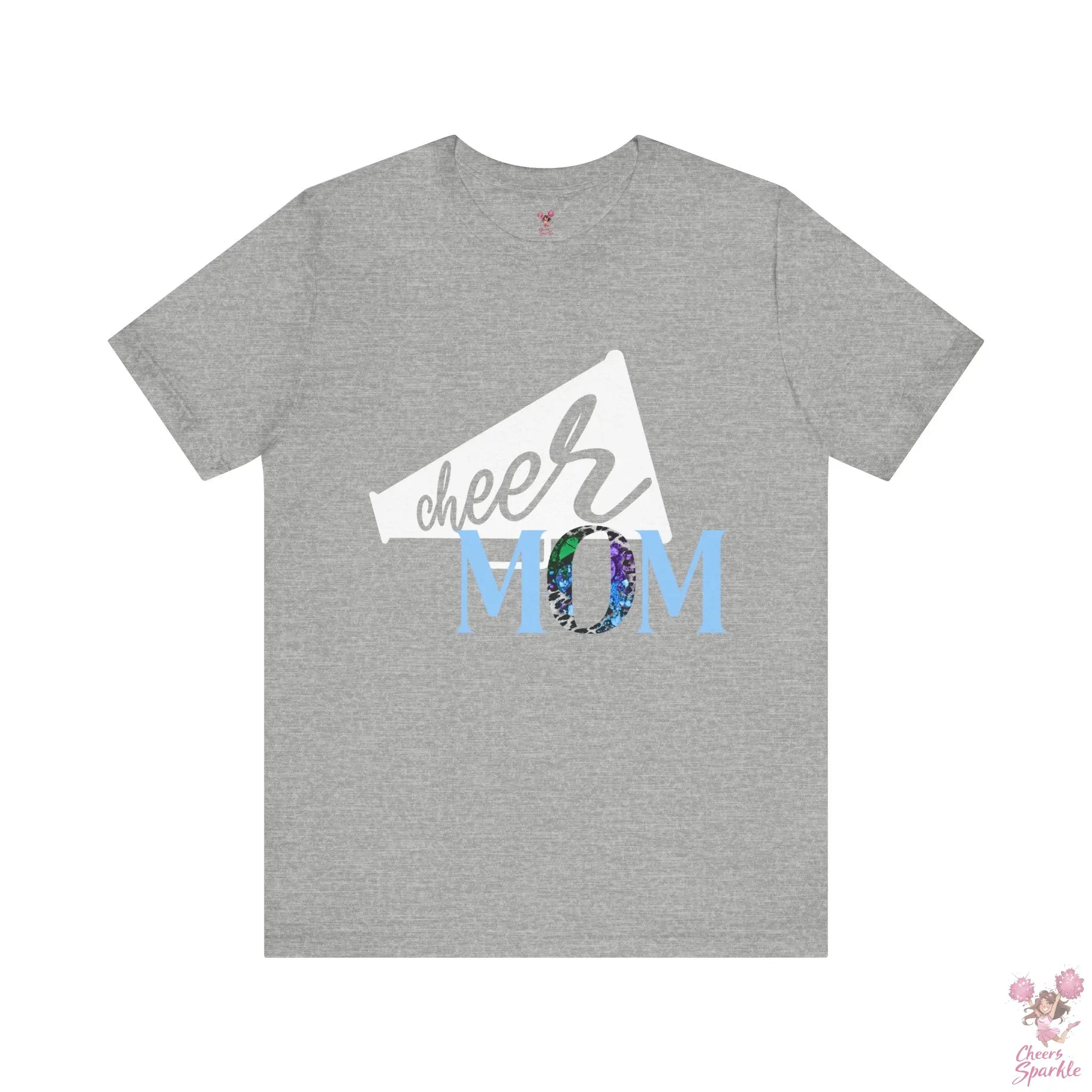 Cheer Mom T-Shirt V-Neck Cheers and Sparkle
