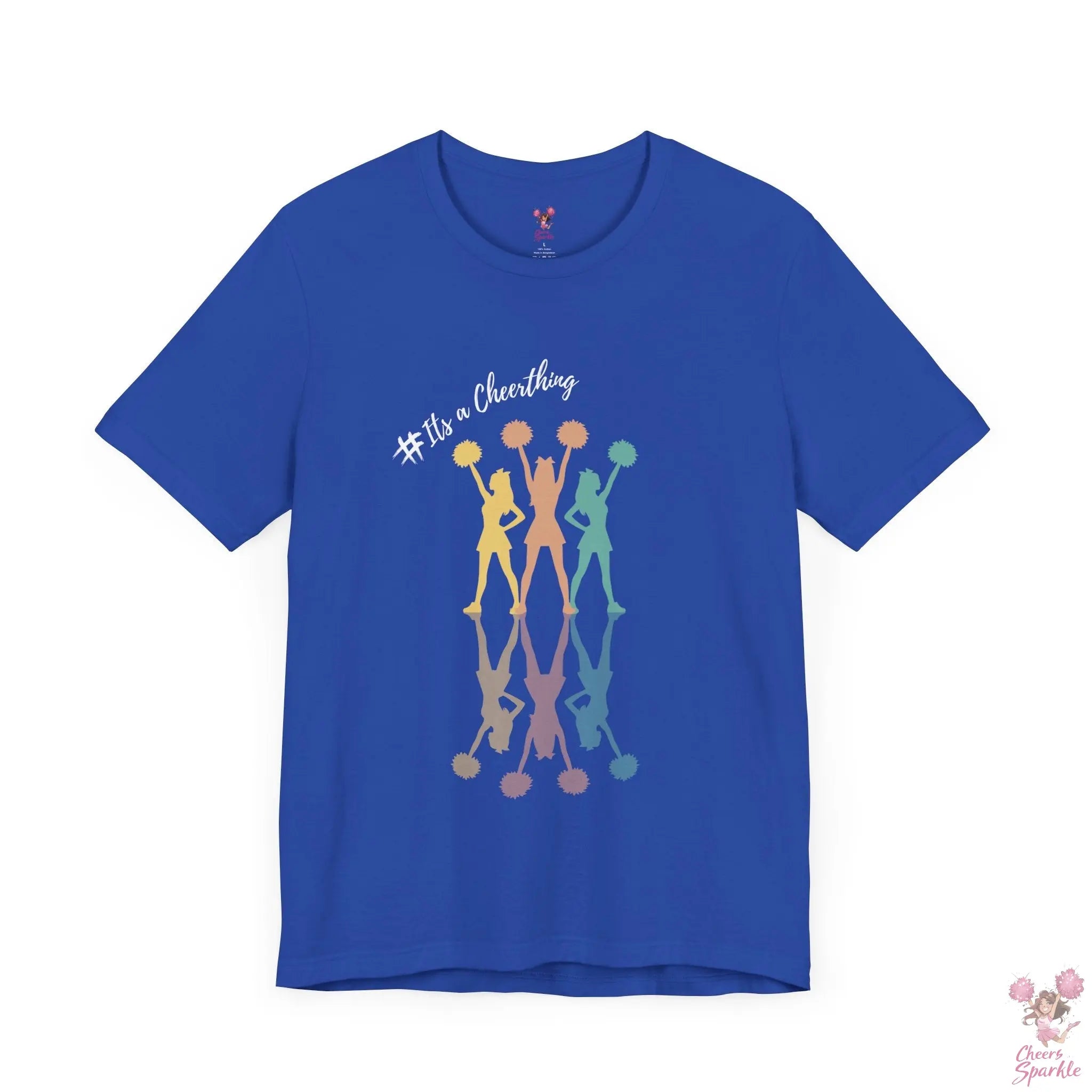 Cheerleader Silhouettes T-Shirt"#Its a Cheerthing" Cheers and Sparkle