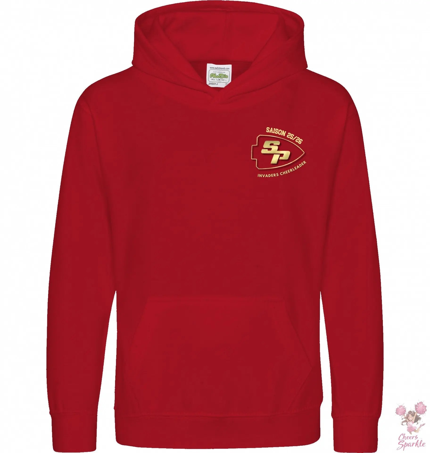 Invaders Saison 25/26 Collection Hoodie Snowdrops Cheers and Sparkle