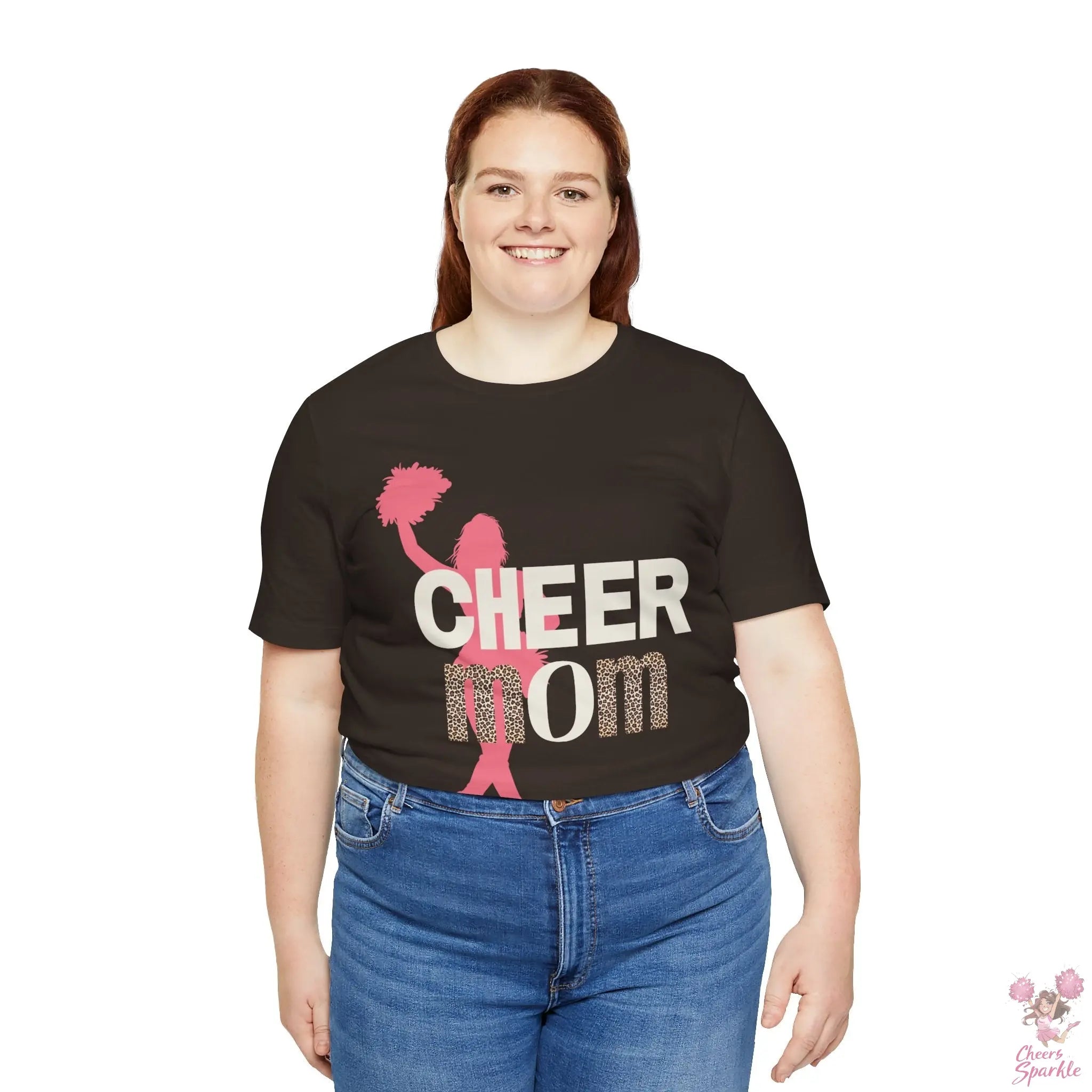 Cheer Mom T-Shirt Cheers and Sparkle