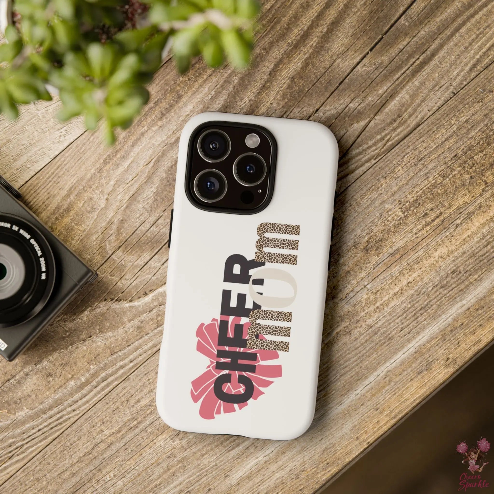 Handyhülle „Cheer Mom“ Cheers and Sparkle