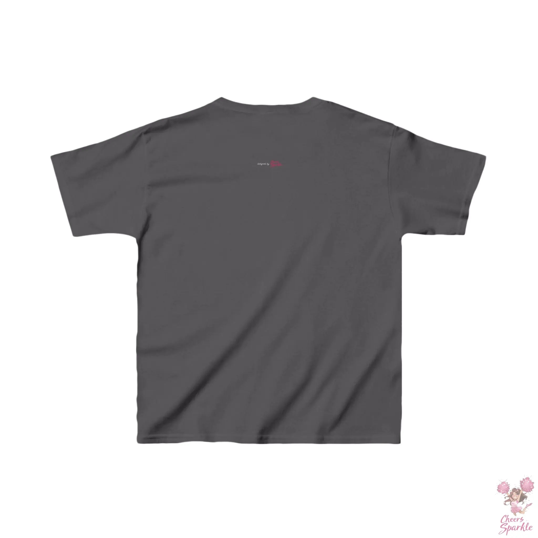 Kids Baumwoll T-Shirt "Straight Outta Cheer Practice" Cheers and Sparkle