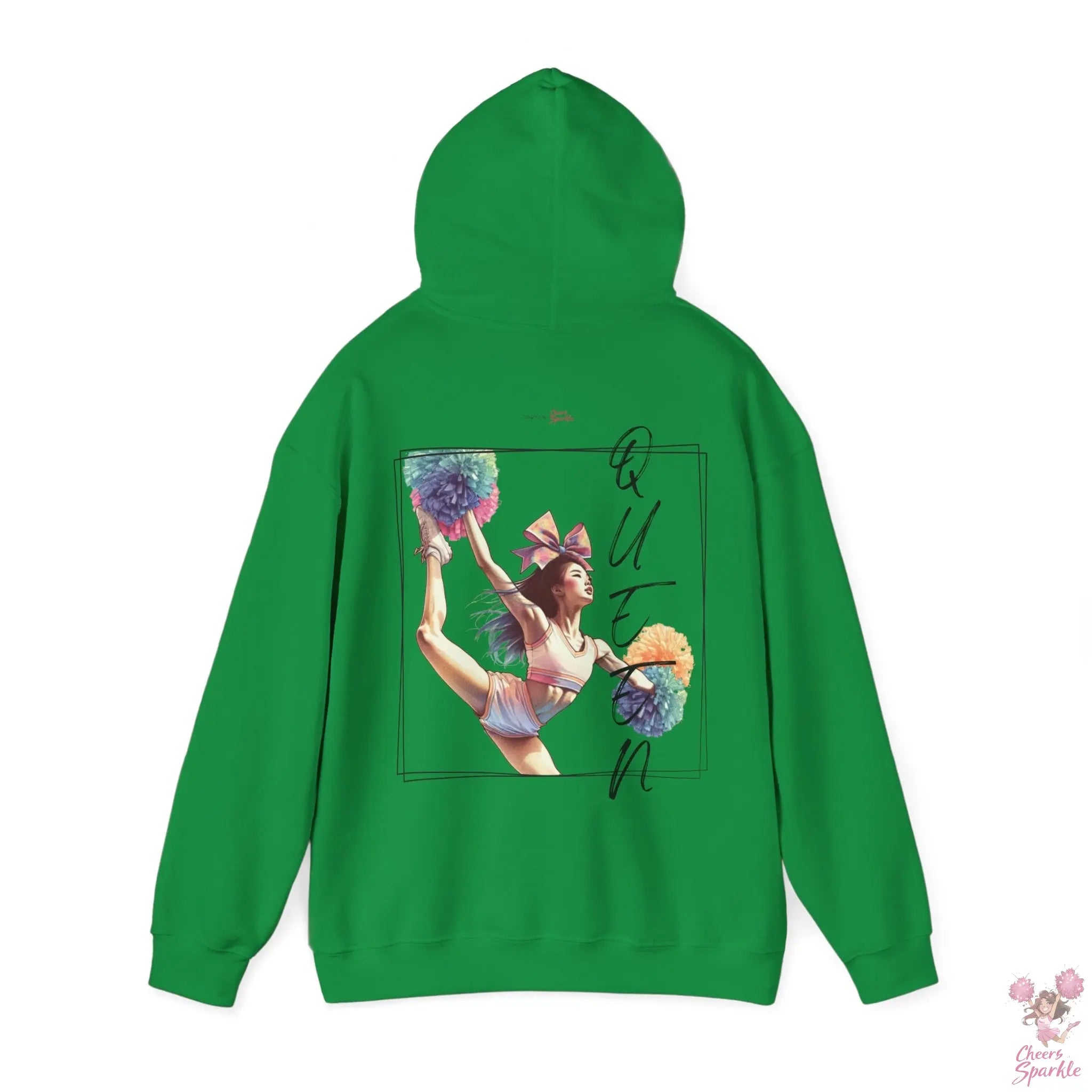 Stylische Cheerleader-Hoodie Cheers and Sparkle