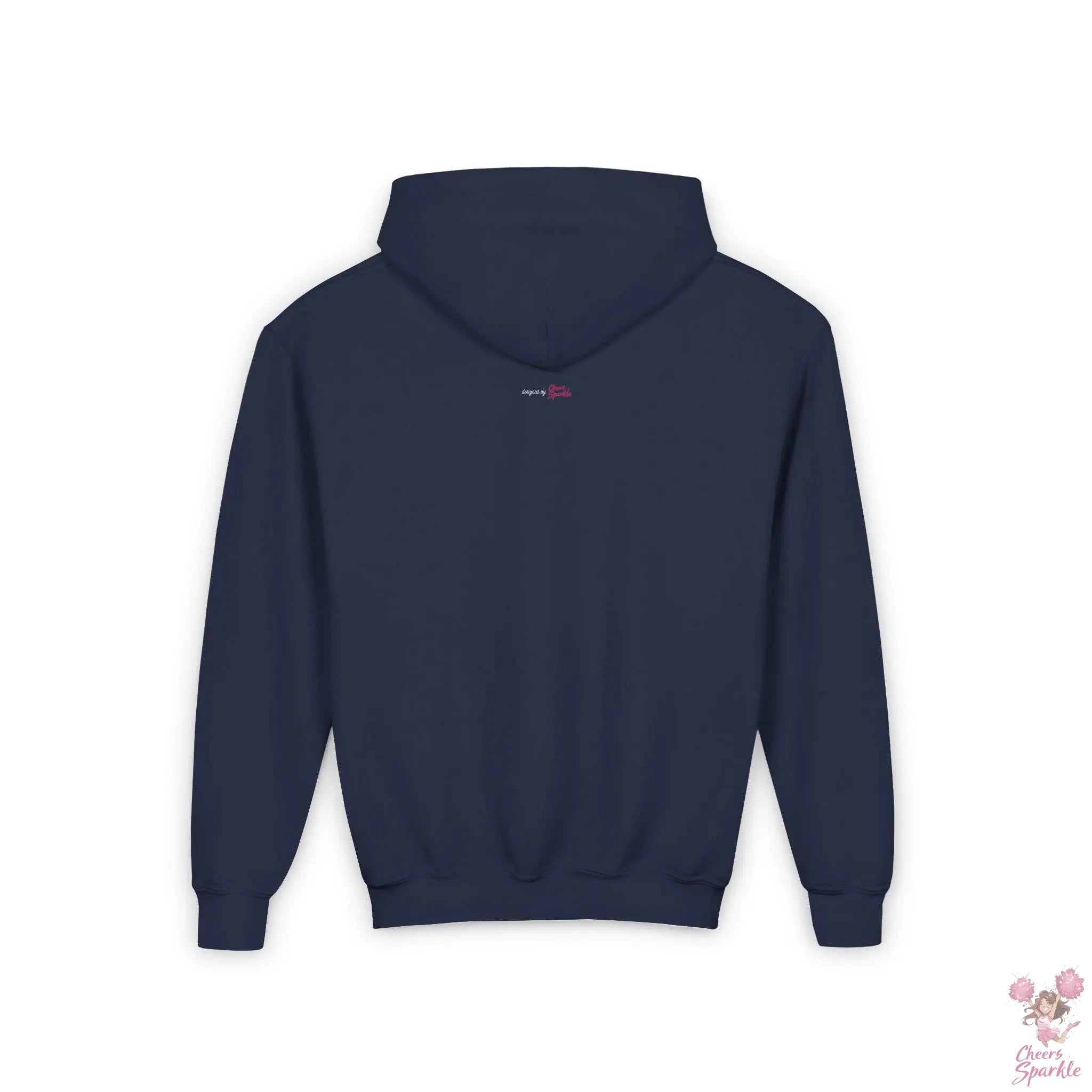 Kids Hoodie "Cheerleader Hasen" Printify