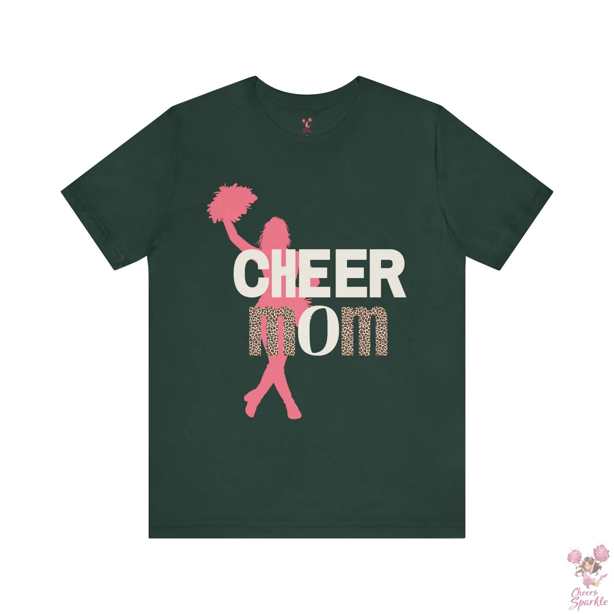 Cheer Mom T-Shirt Cheers and Sparkle