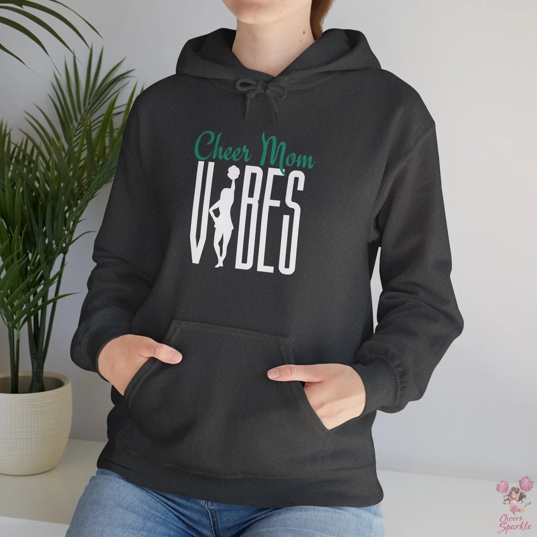 Hoodie „Cheer Mom Vibes“ Printify