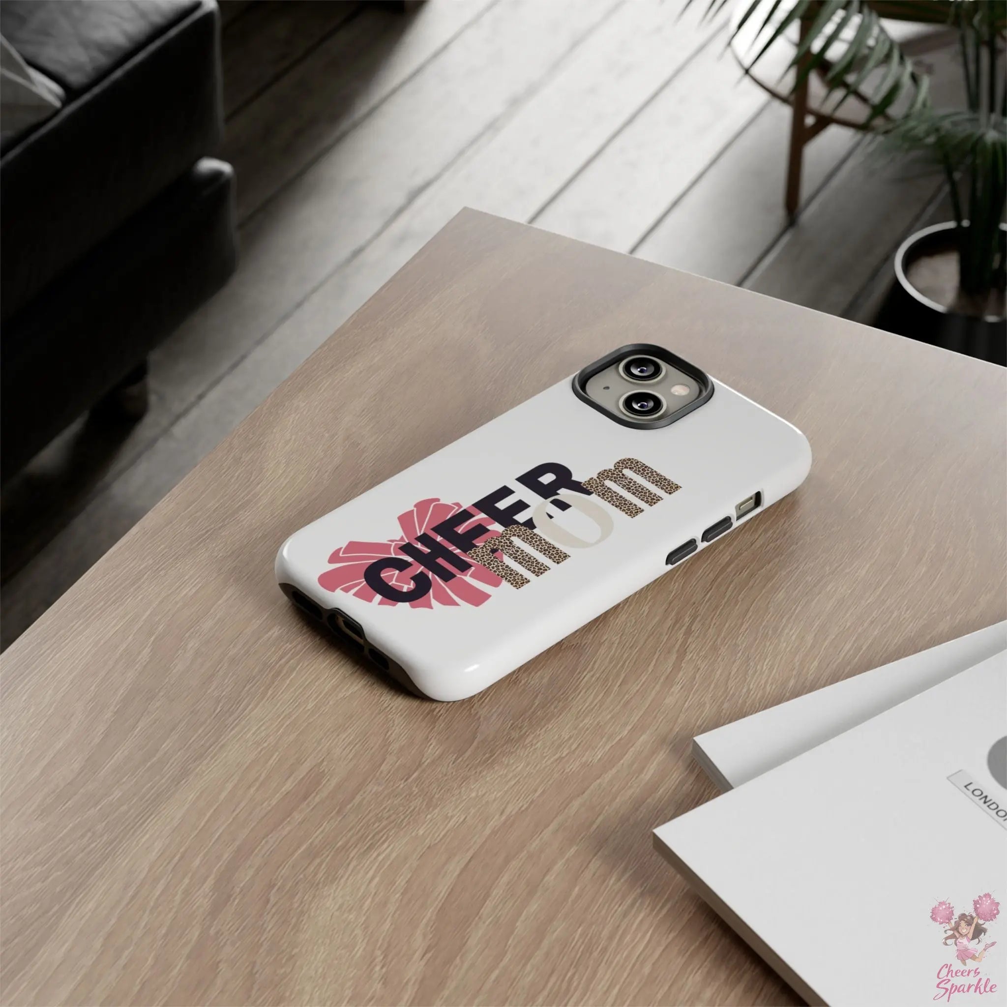 Handyhülle „Cheer Mom“ Cheers and Sparkle