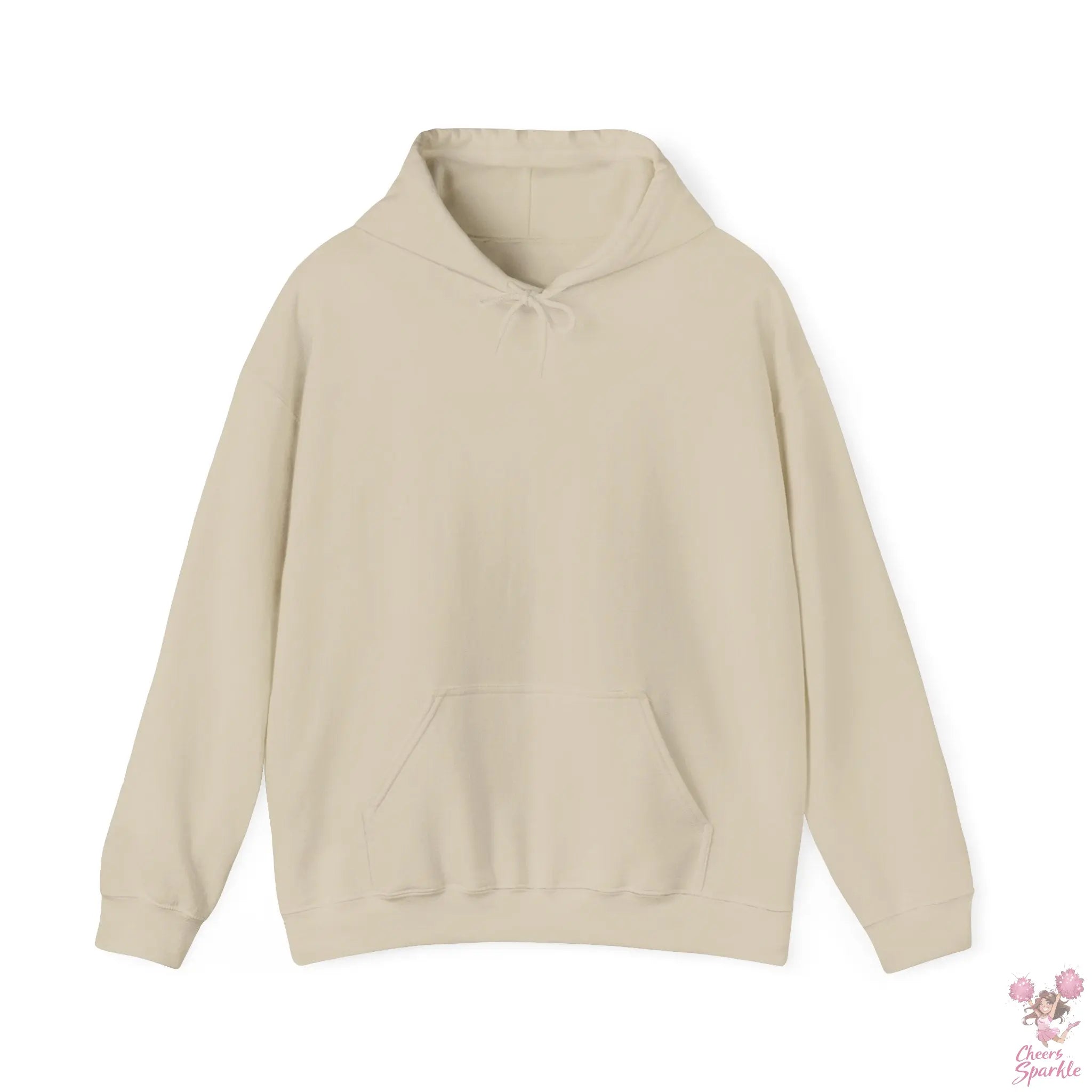 Stylische Cheerleader-Hoodie Cheers and Sparkle