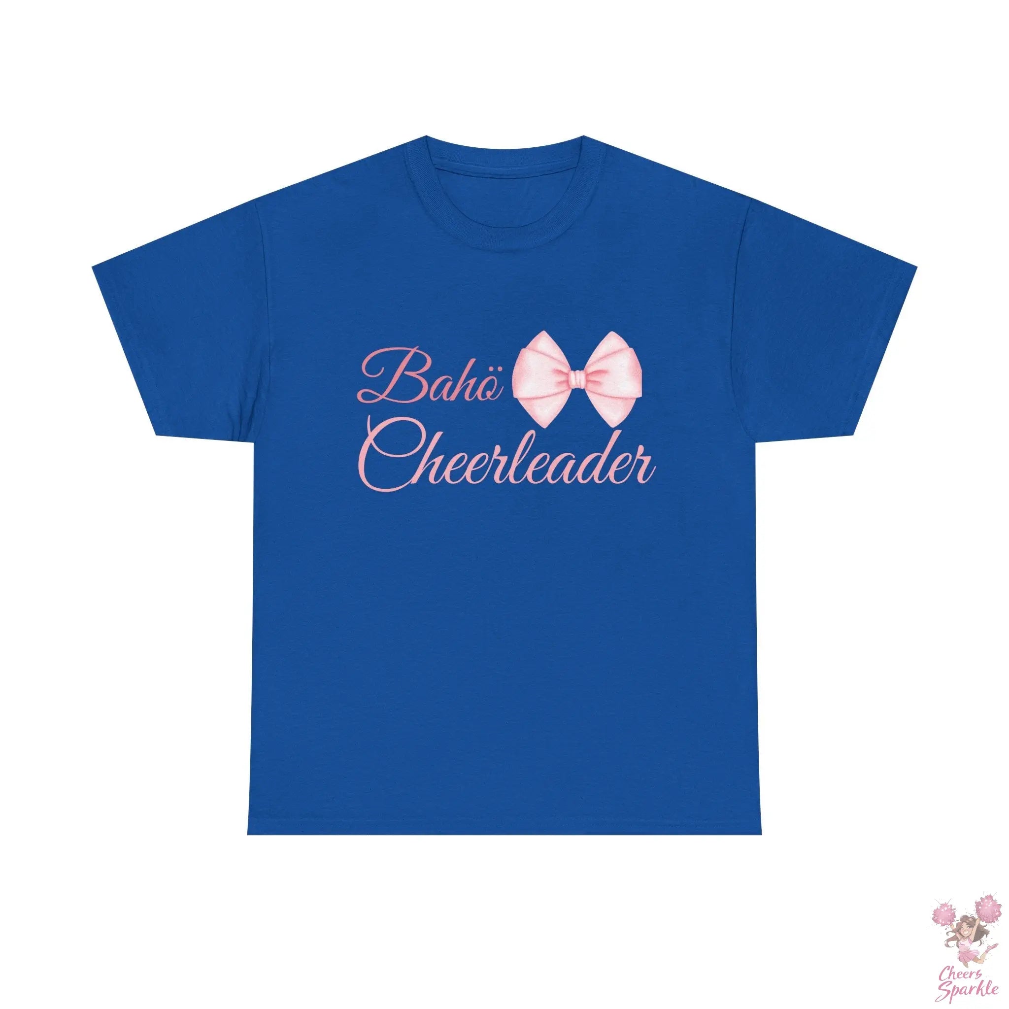 Cheerleader T-Shirt mit Schleifen-Design Printify
