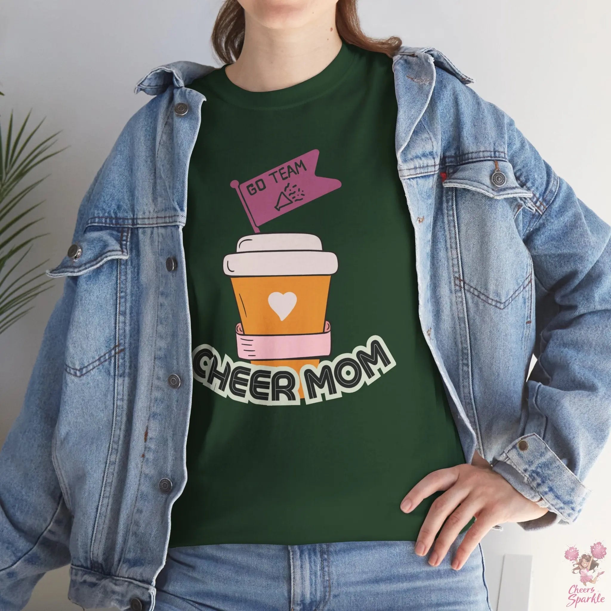Cheer Mom T-Shirt Printify