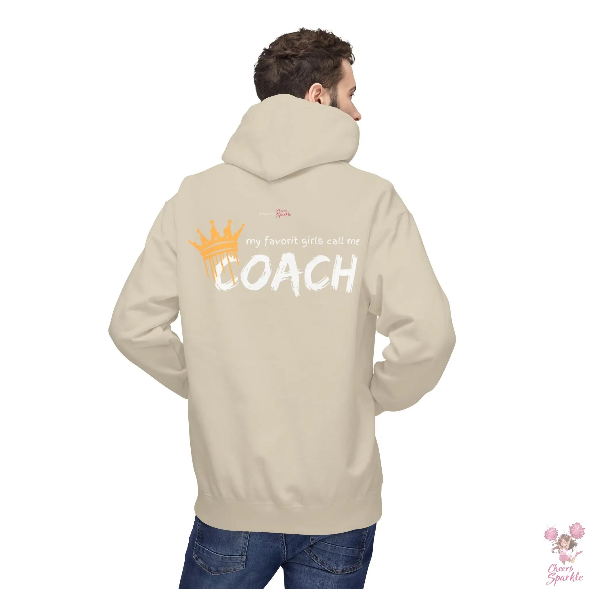 "All my favorit Girls call me Coach" Hoodie Cheers and Sparkle