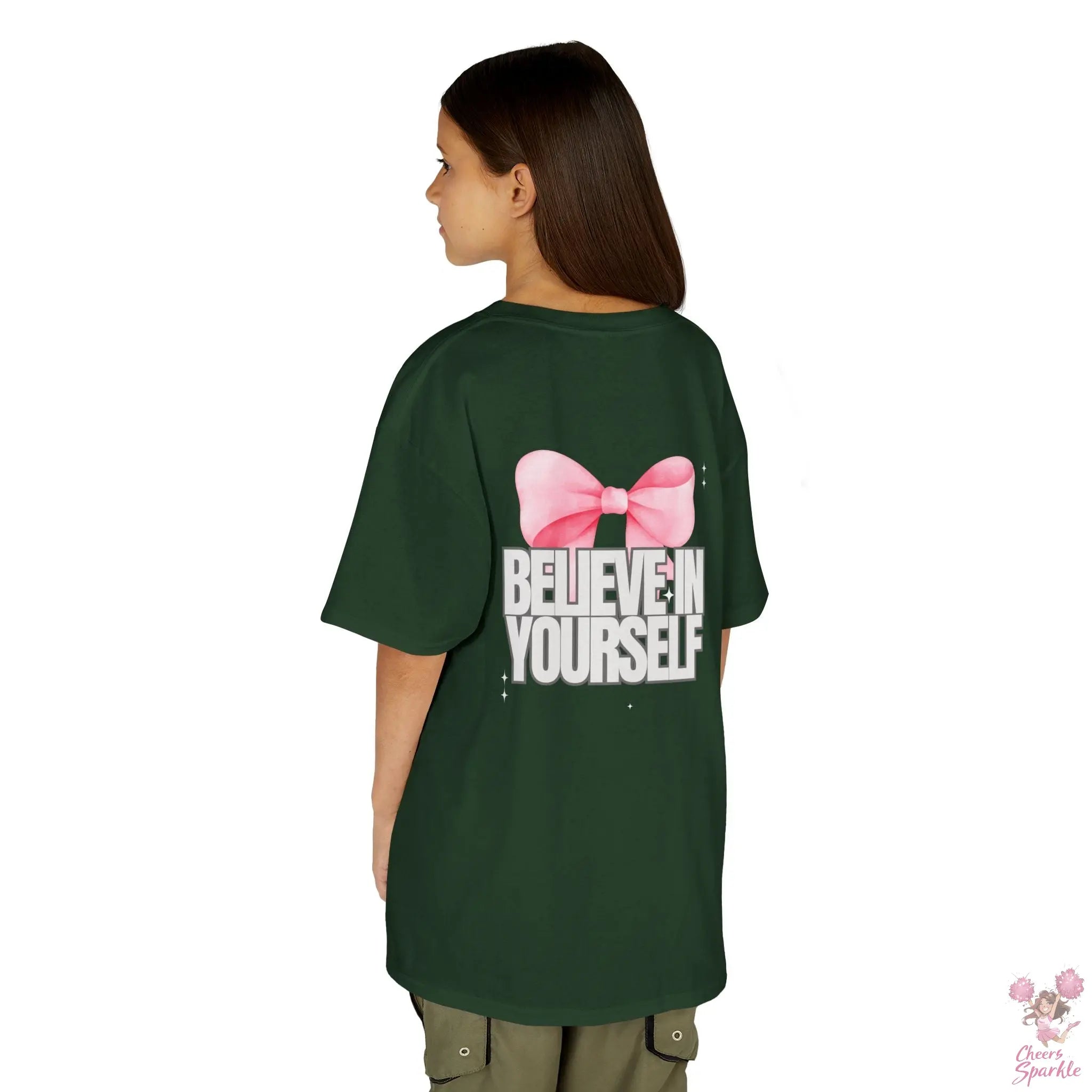 Kinder T-Shirt "Believe in Yourself" Printify